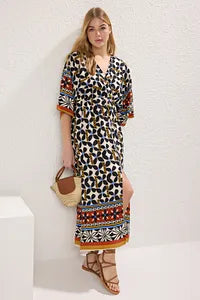 Trendyol Multicolor Floral Print Dress