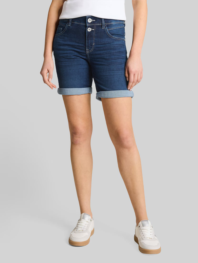 Tom Tailor Dark Blue Denim Shorts