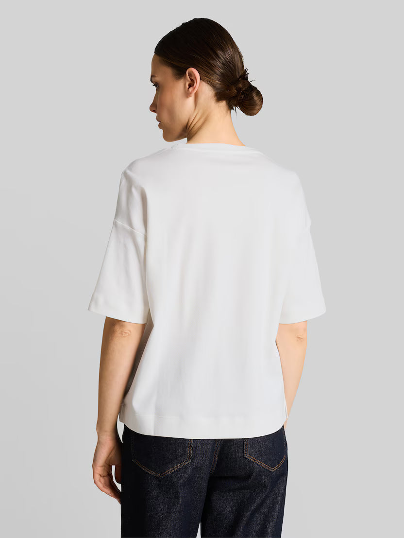 Tom Tailor White T-shirt With Lettering