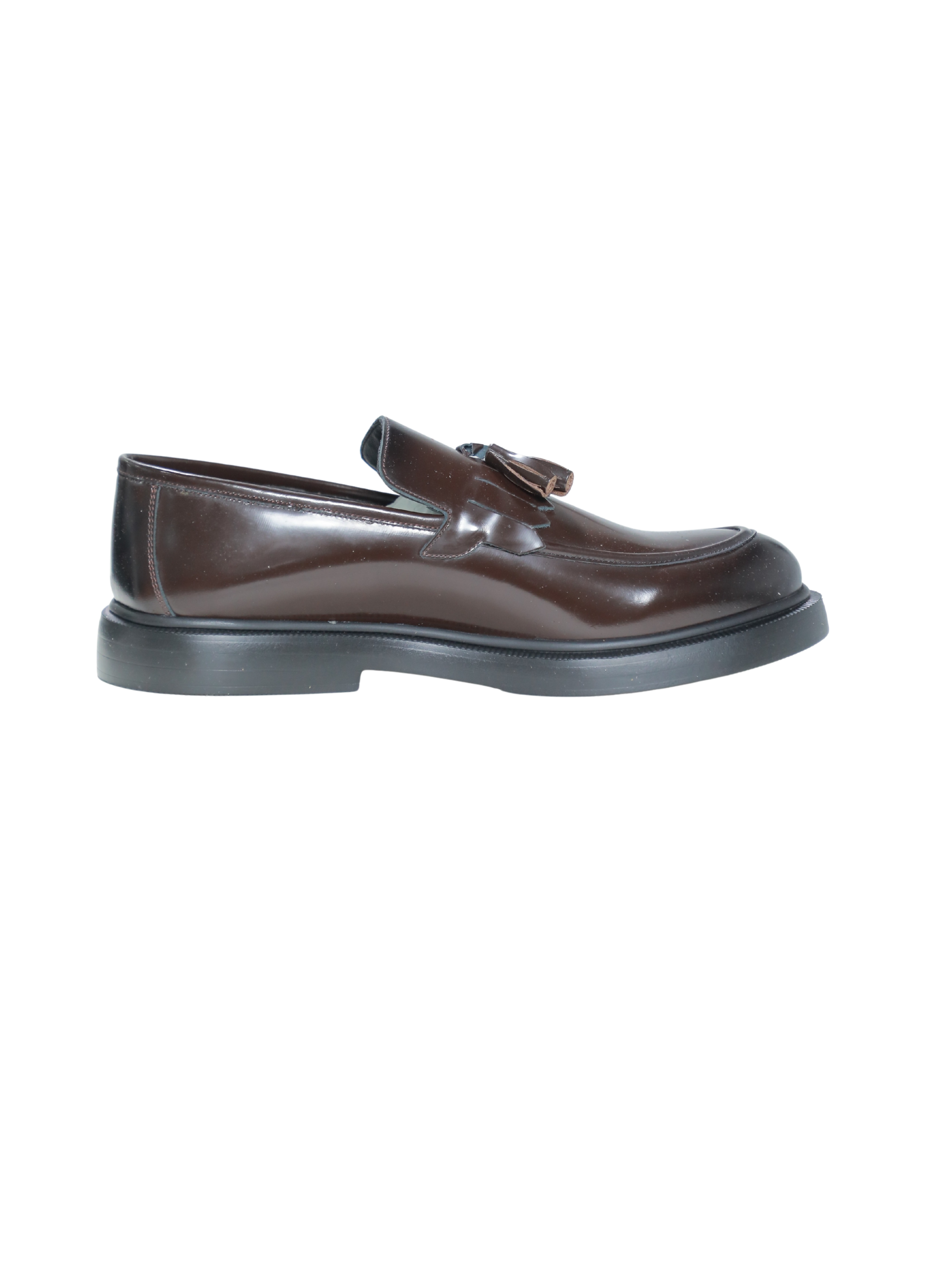 Slip On Classy Dark Brown Leather Shoes