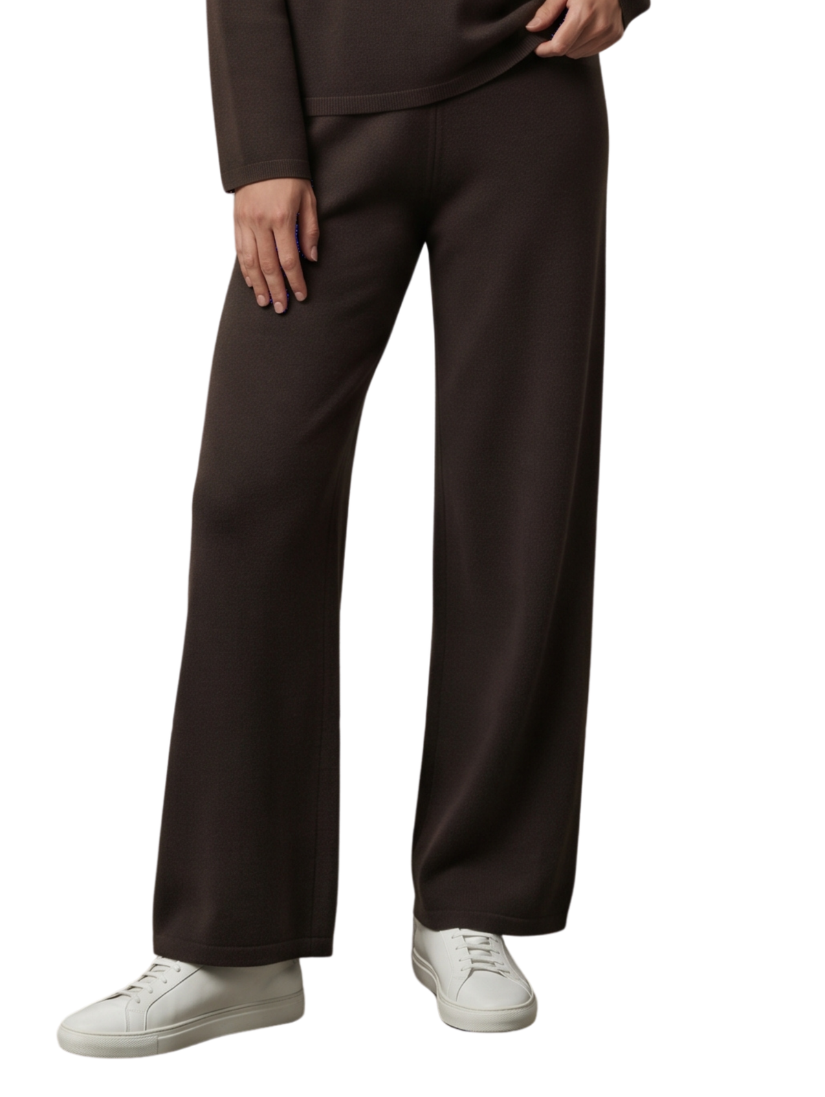 Brown Relaxed-Fit Hoodie & Jogger Set