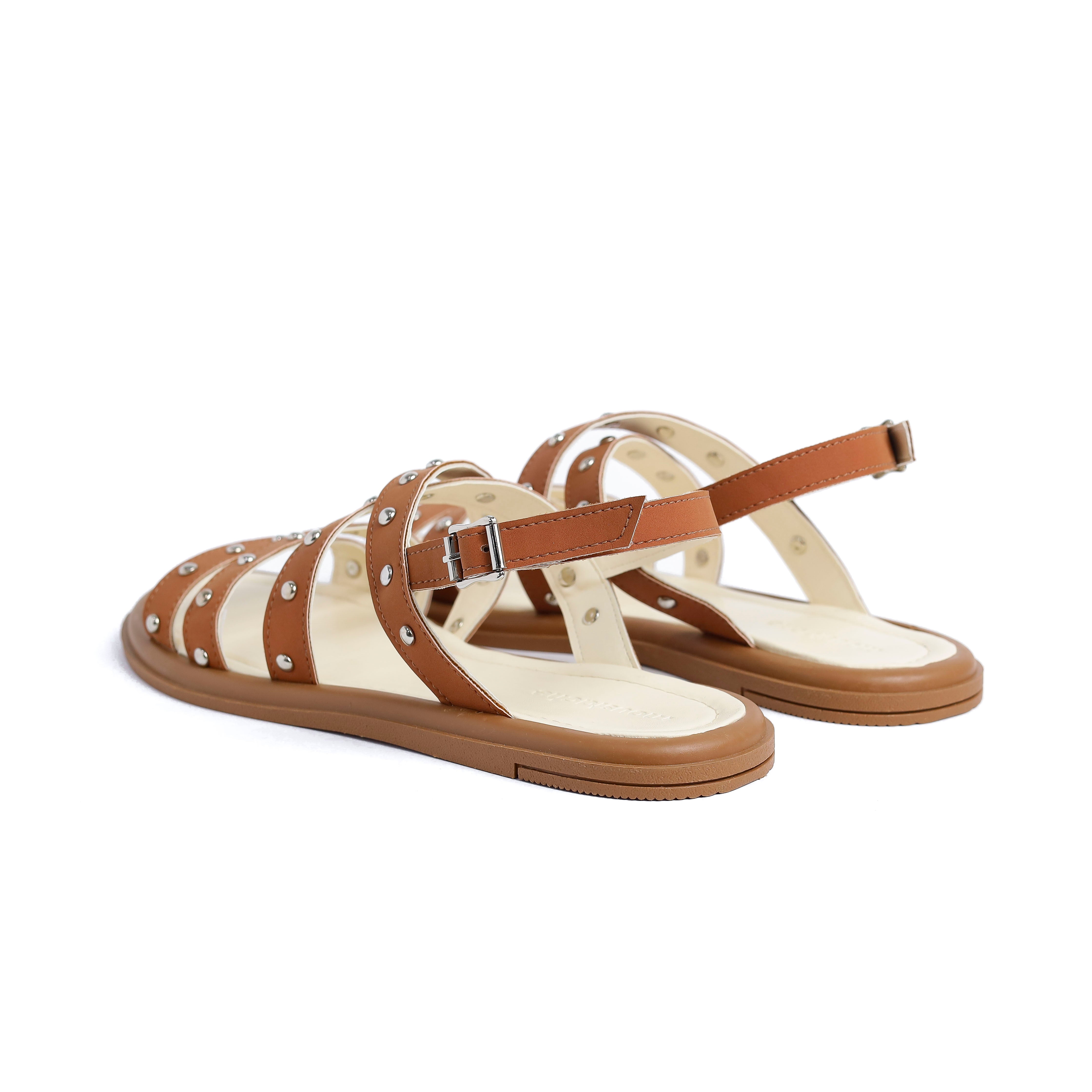 Flat Havan Sandal With Camel Insole