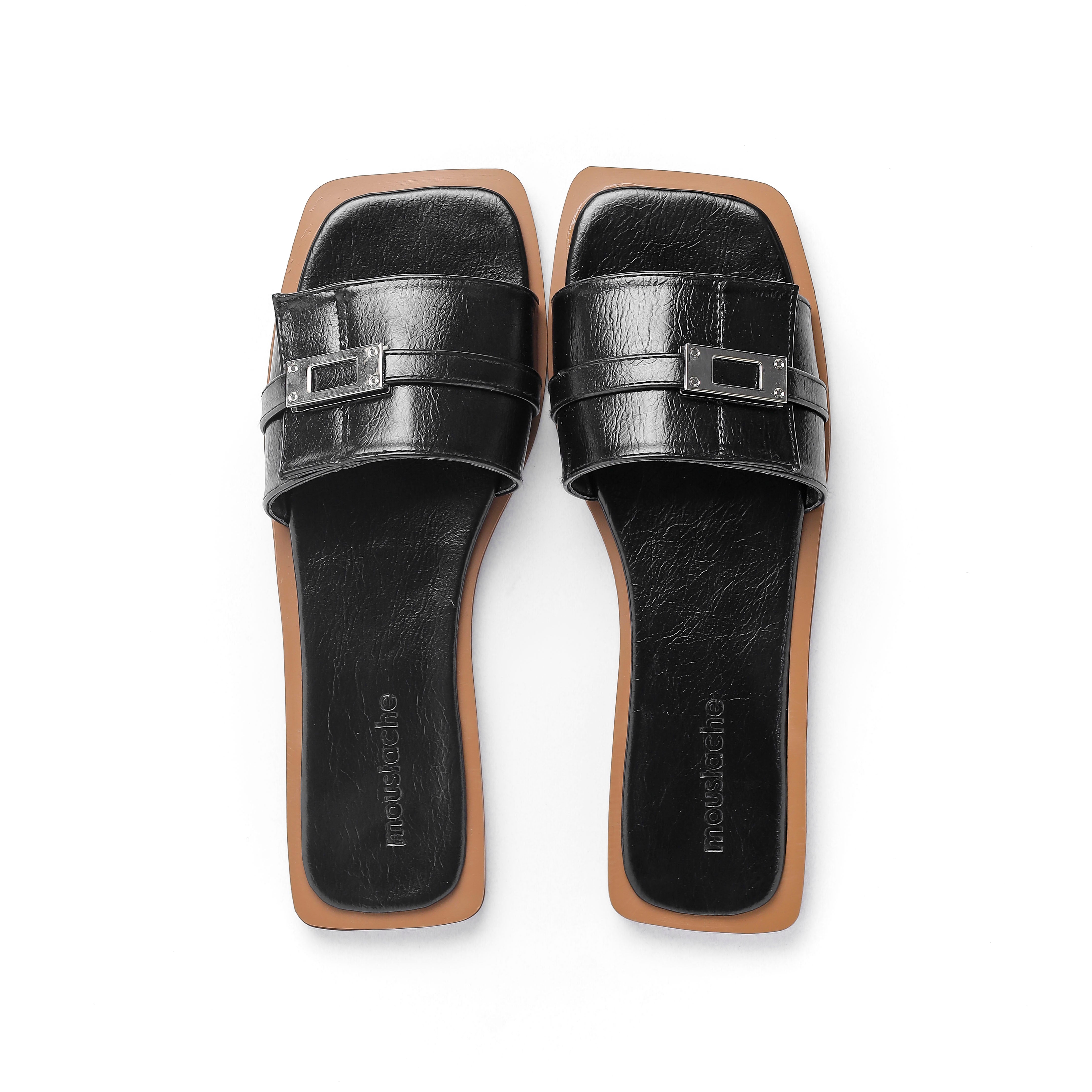 Classic Black Slide Slipper