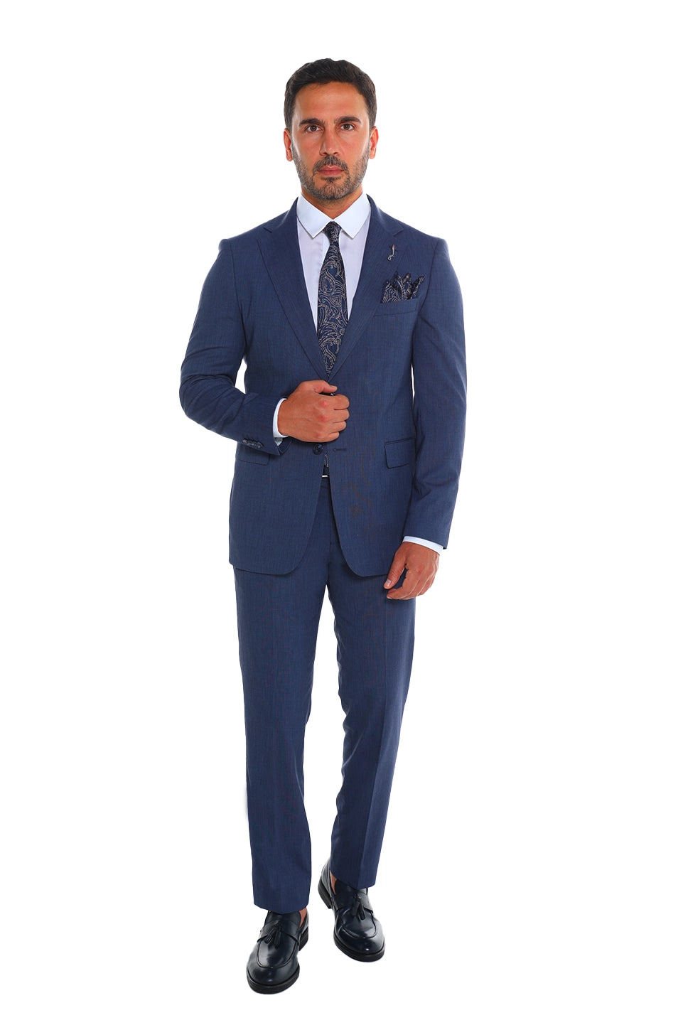 Formal Light Navy Slim Fit Suit