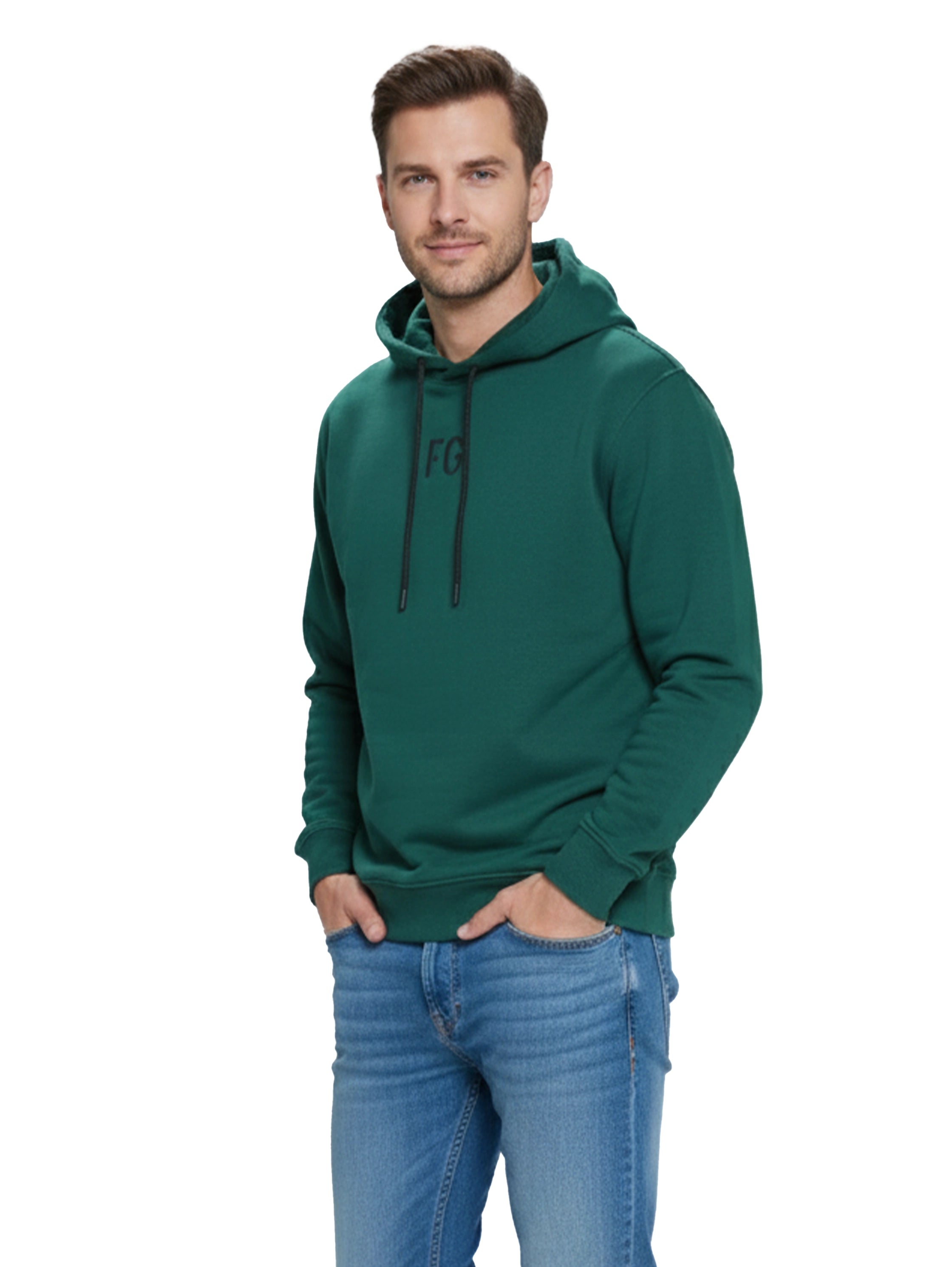 Long Sleeved Green Hoodie