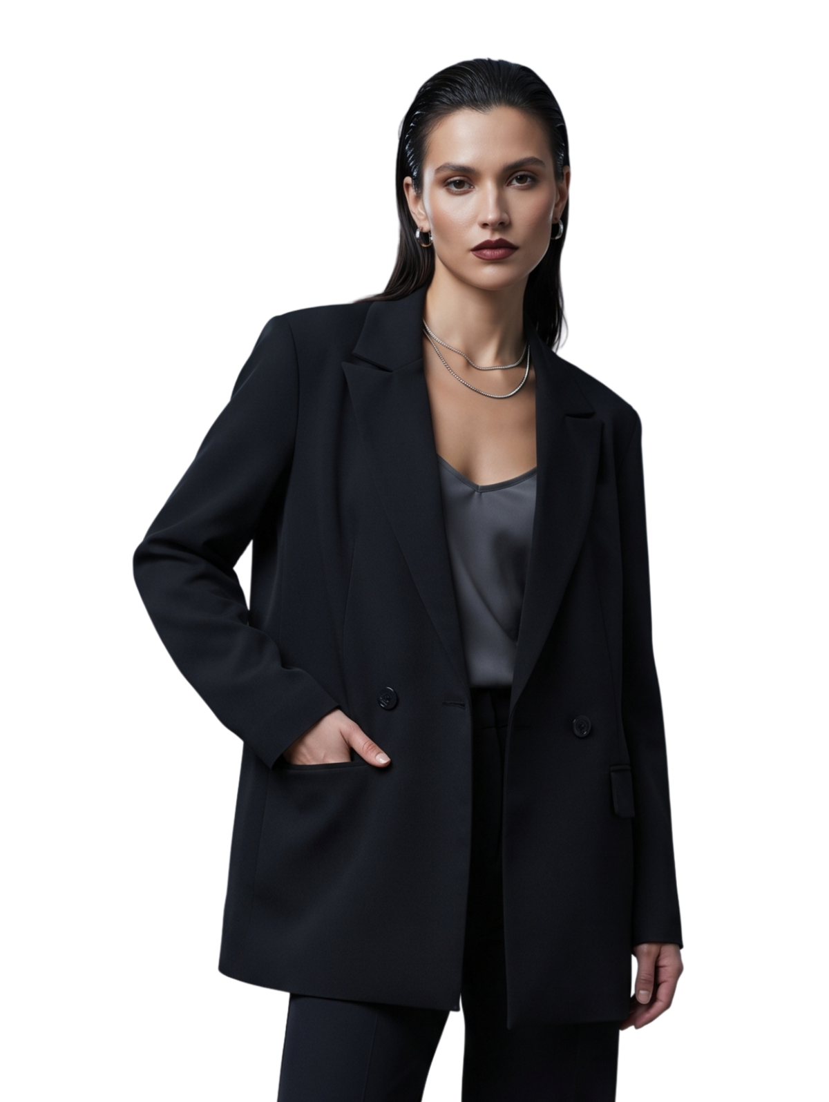 Black Oversized Blazer