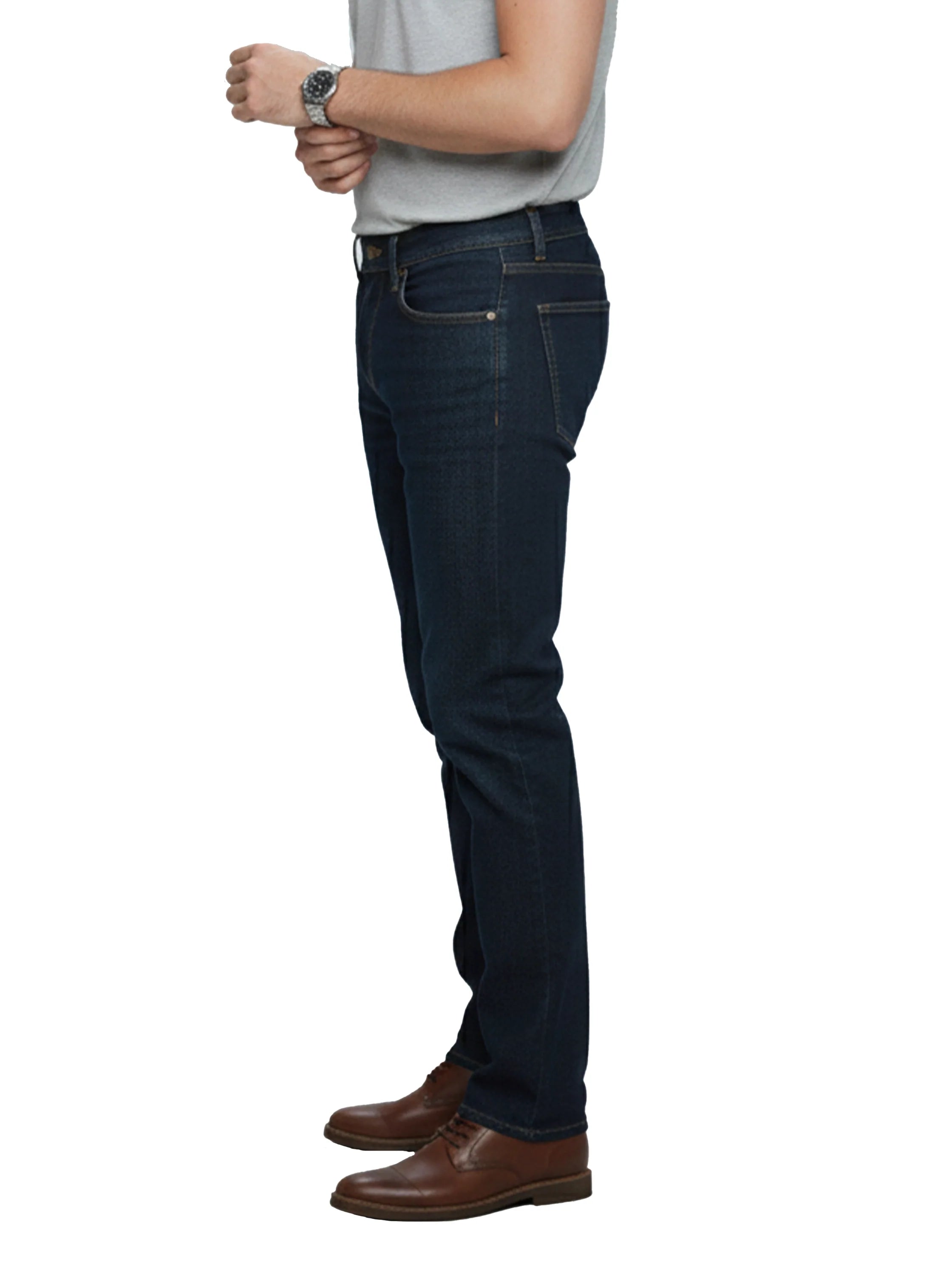 Dark Blue High Waist Jeans