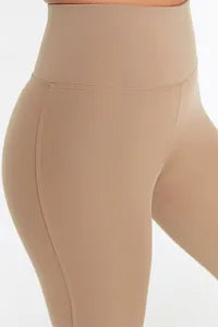 Trendyol Camel Elastic High Waist Sport Legging