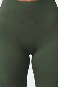 Trendyol Khaki Elastic High Waist Sport Legging