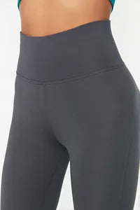 Trendyol Smoke Elastic High Waist Sport Legging