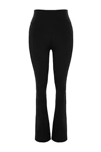 Trendyol Black High Waist Legging With Yoga Leg