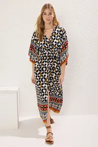 Trendyol Multicolor Floral Print Dress