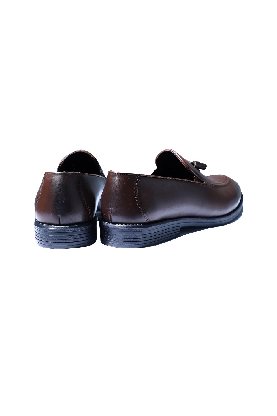 Classic Brown Leather Tassel Loafer