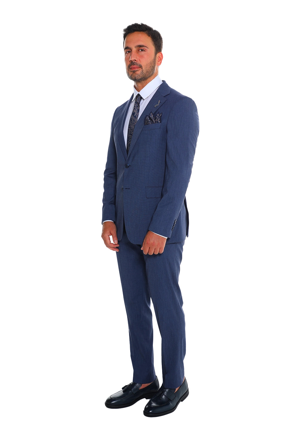 Formal Light Navy Slim Fit Suit
