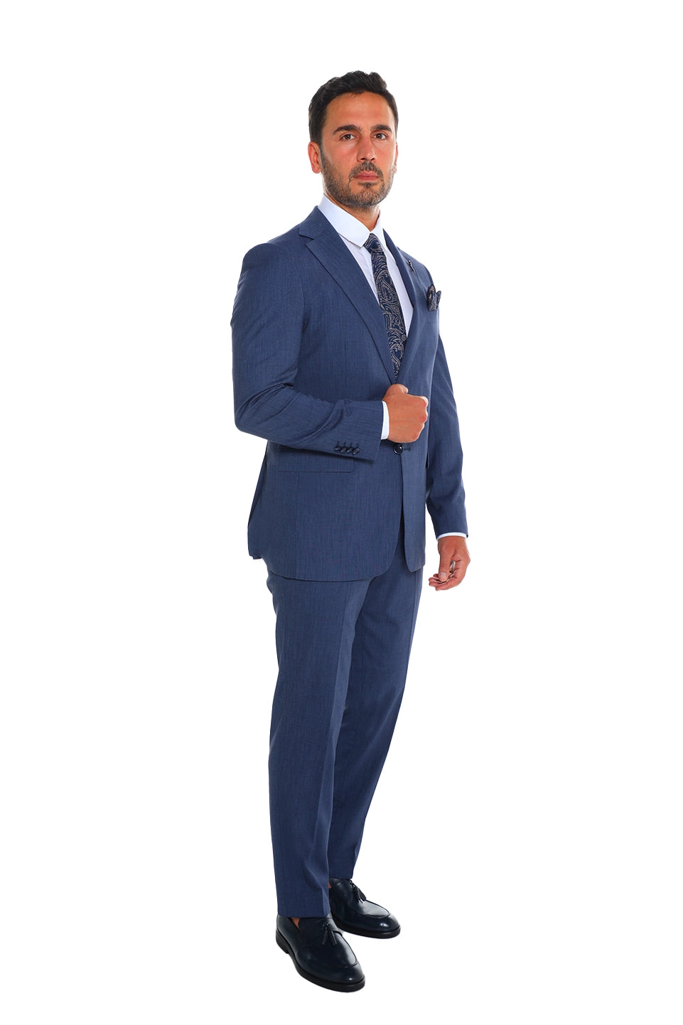 Formal Light Navy Slim Fit Suit