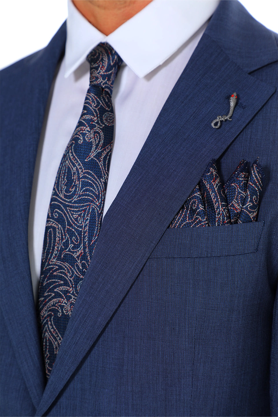 Formal Light Navy Slim Fit Suit