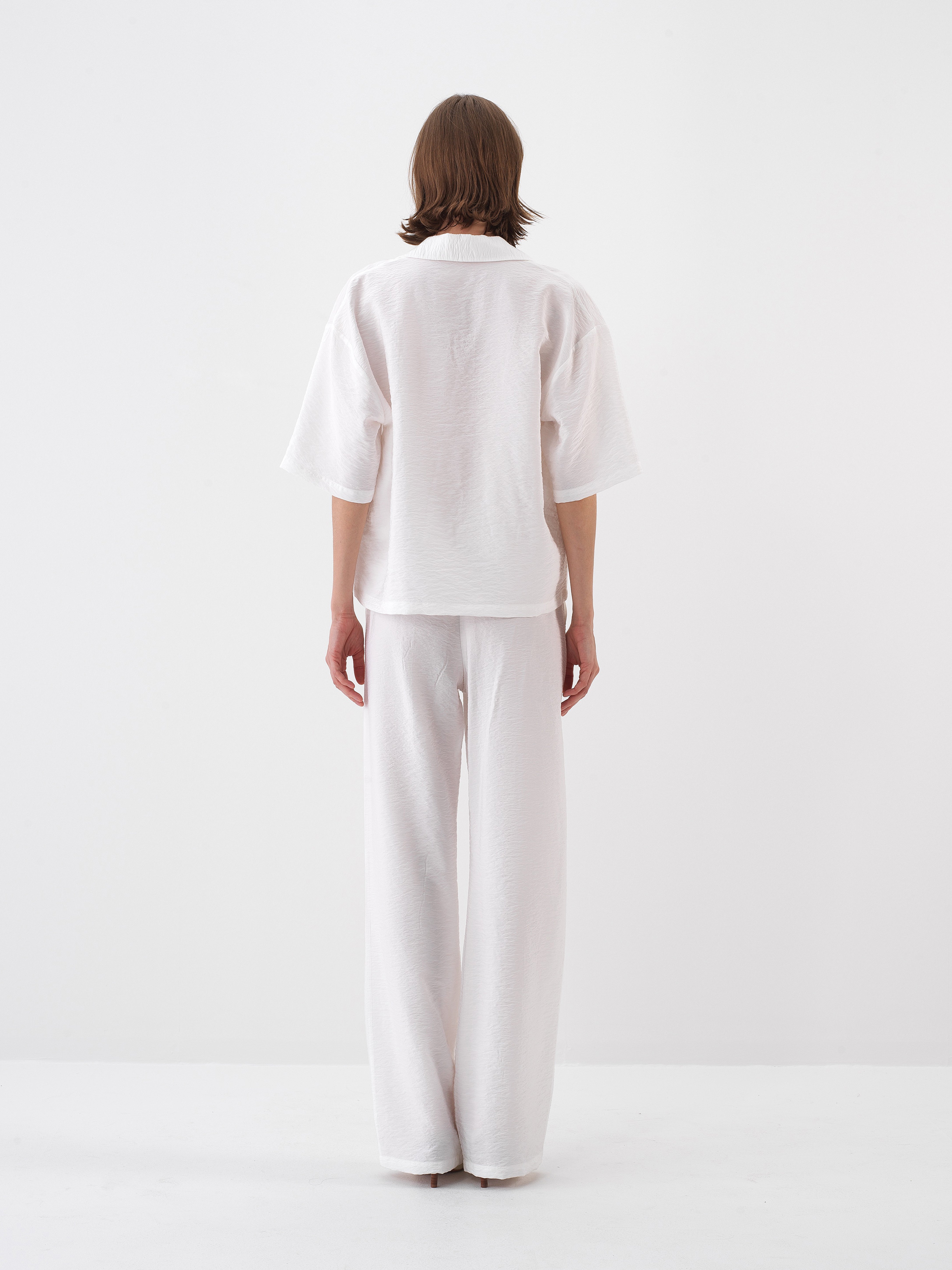 Xint White Oversize Pant