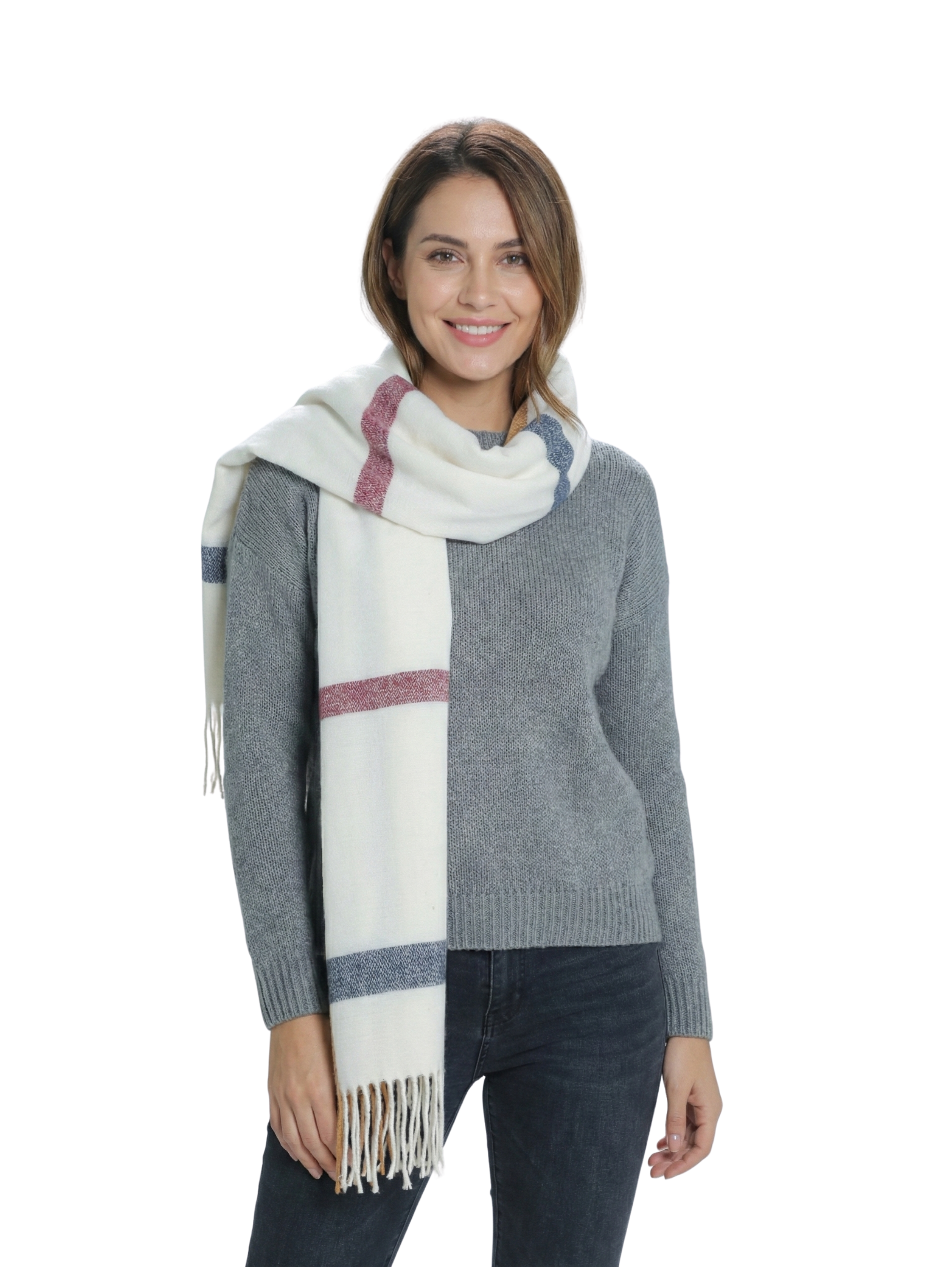 Multicolored Warm stylish Scarf