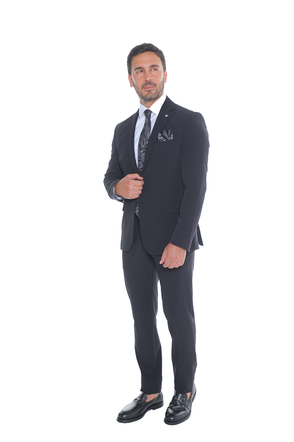 Classic Black Modern Suit