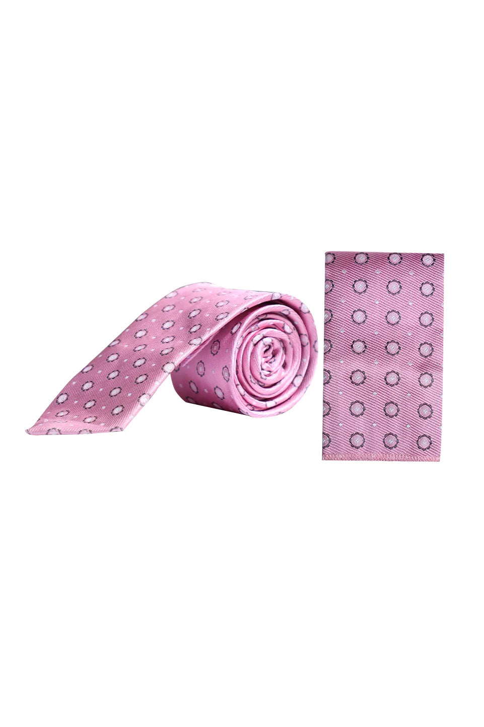Classic Necktie With Pocket Square