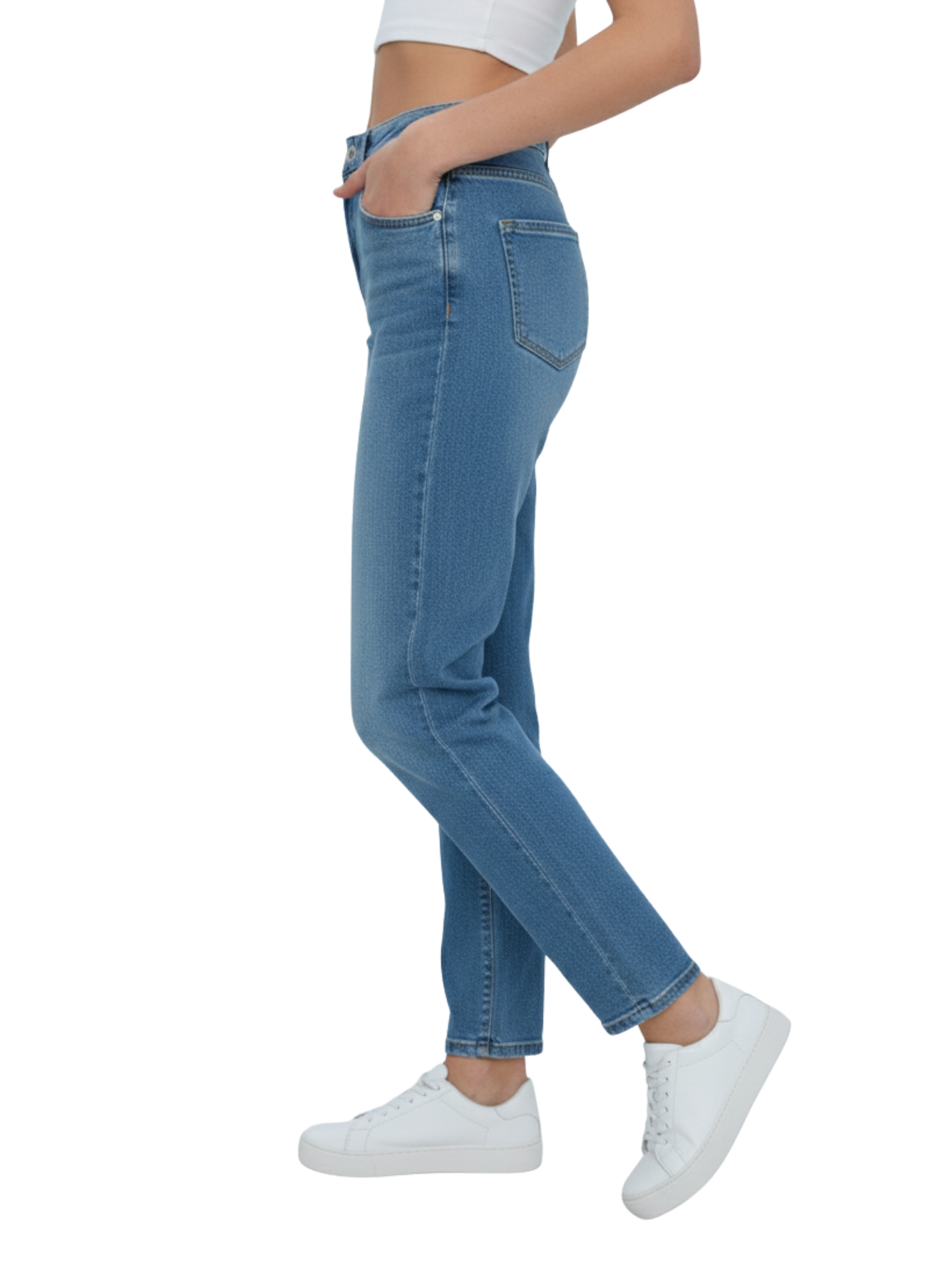 Light Blue Mom Fit Jeans