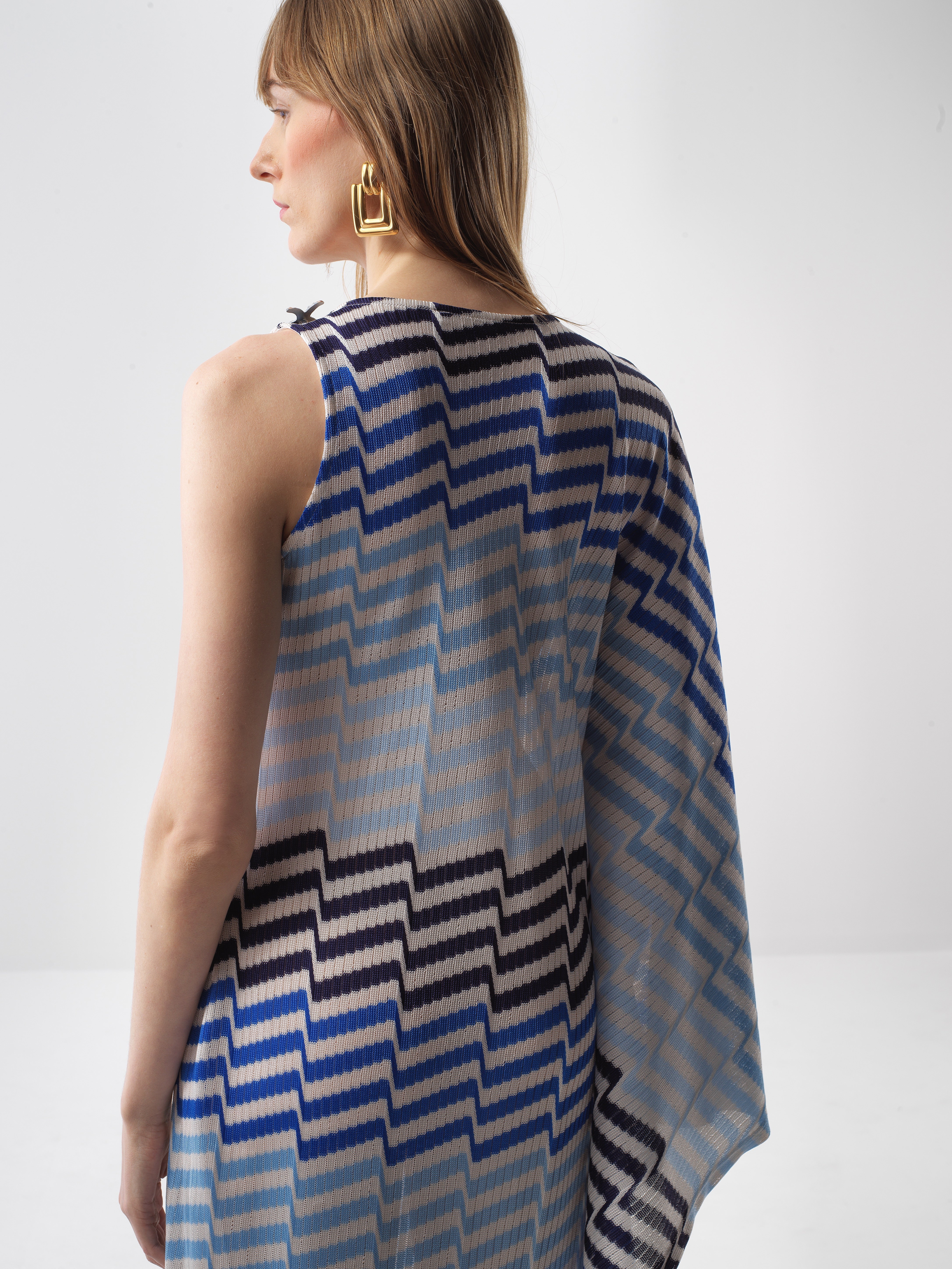 Xint Regular Fit Blue Dress