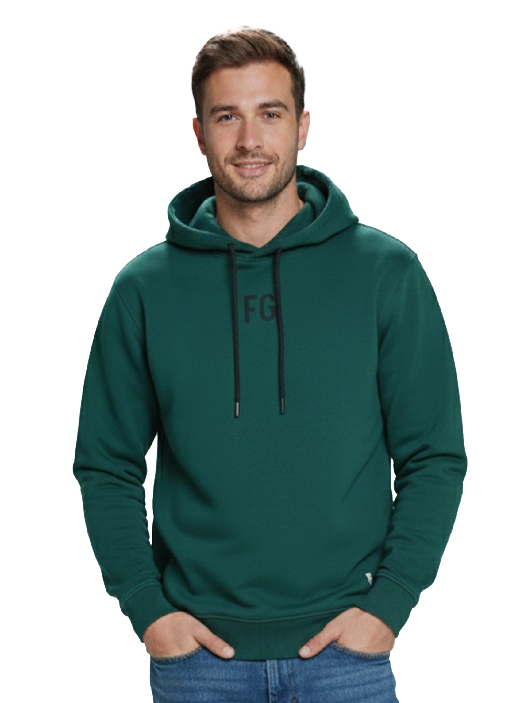 Long Sleeved Green Hoodie