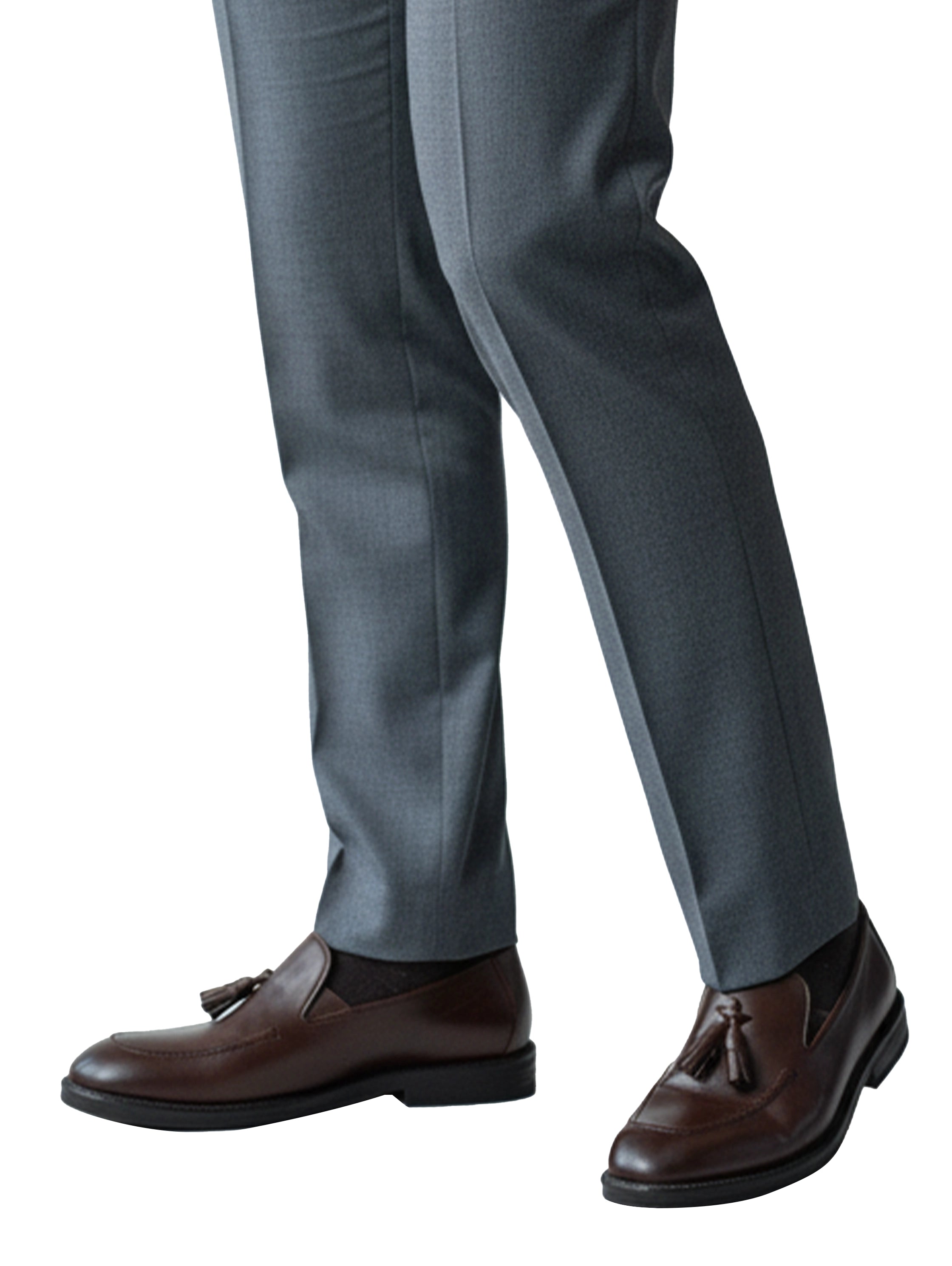 Classic Brown Leather Tassel Loafer