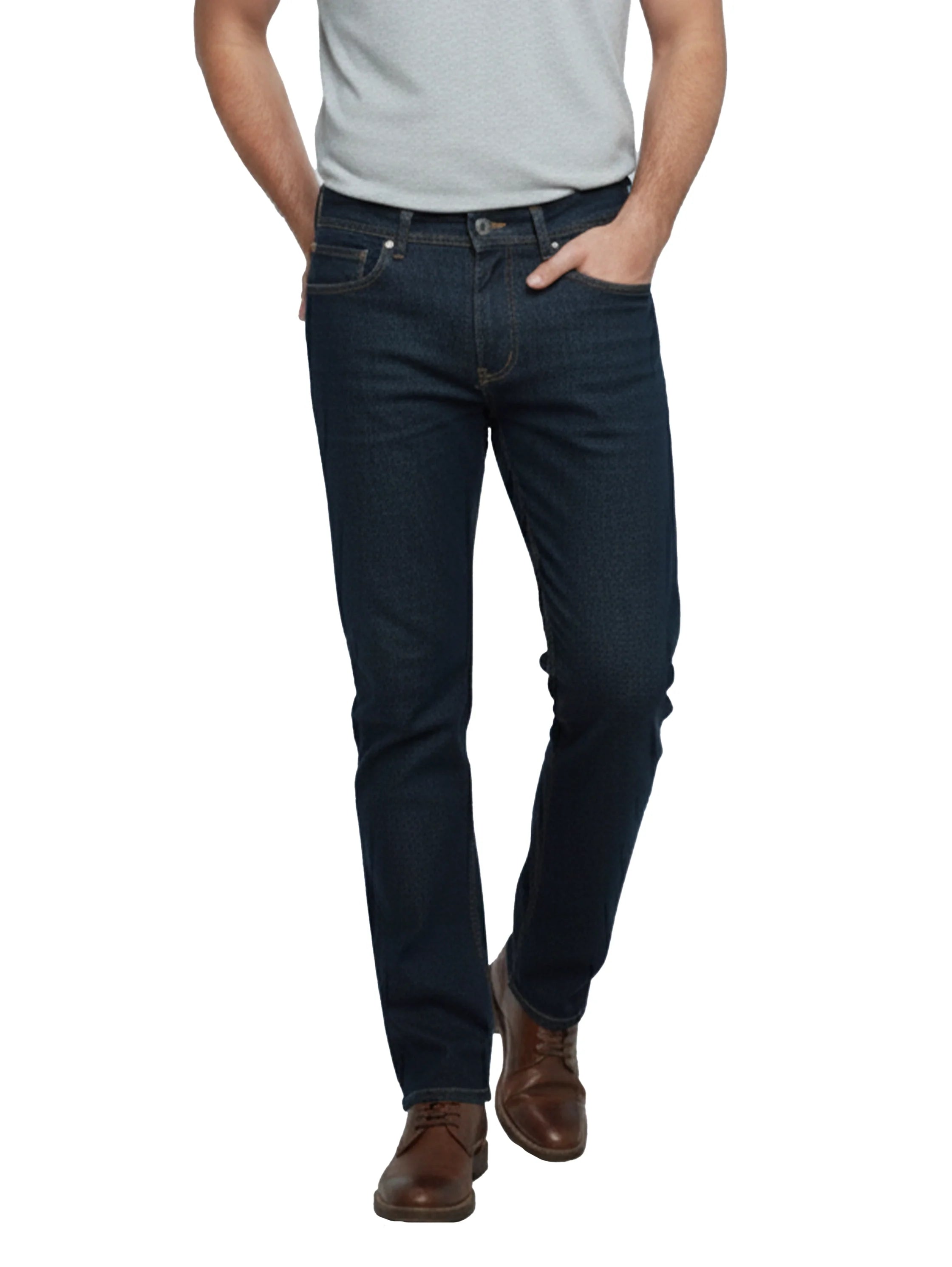 Dark Blue High Waist Jeans