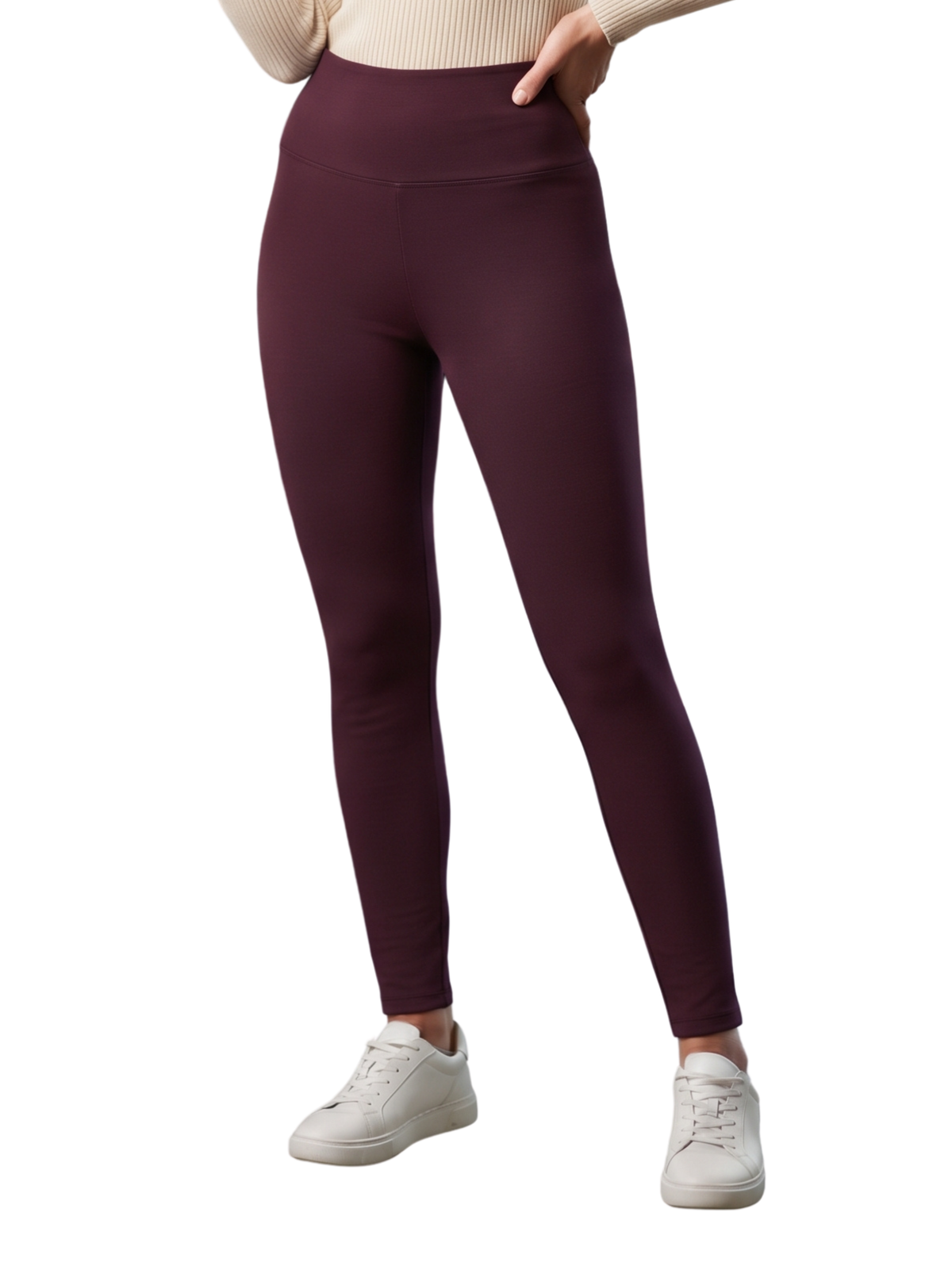 Purple High-Waisted Legging