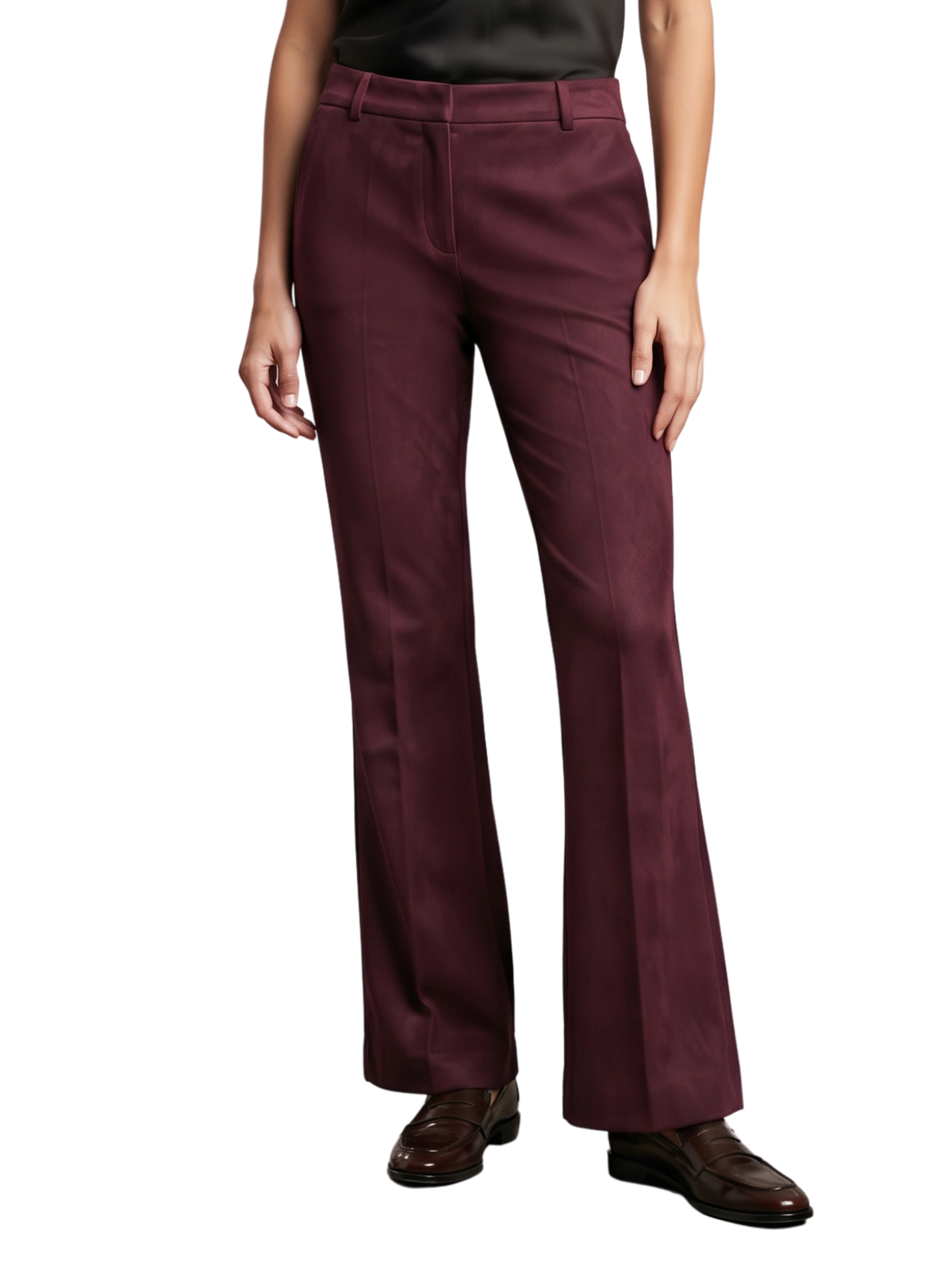 Purple Wide-Leg Pant