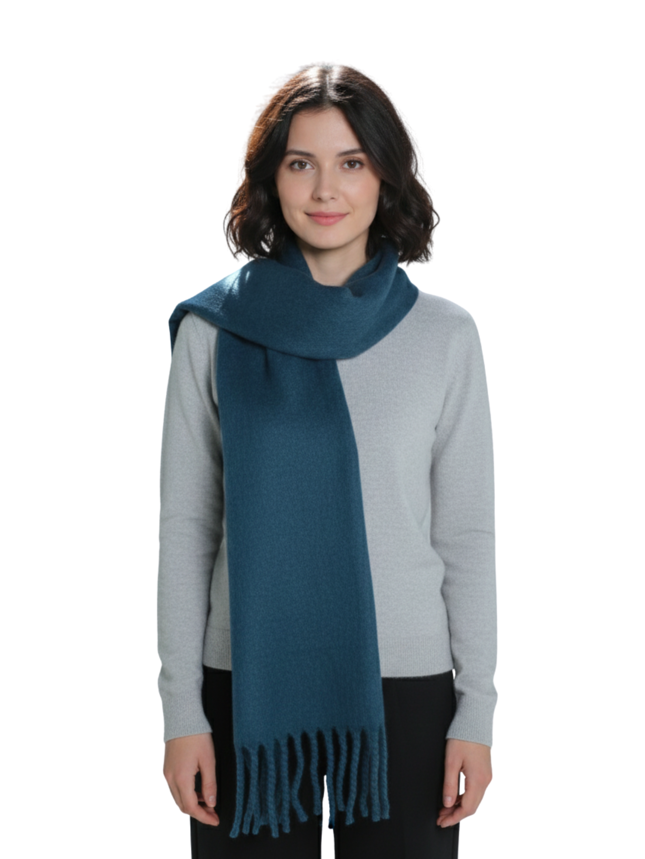 Warm Indigo Basic Scarf