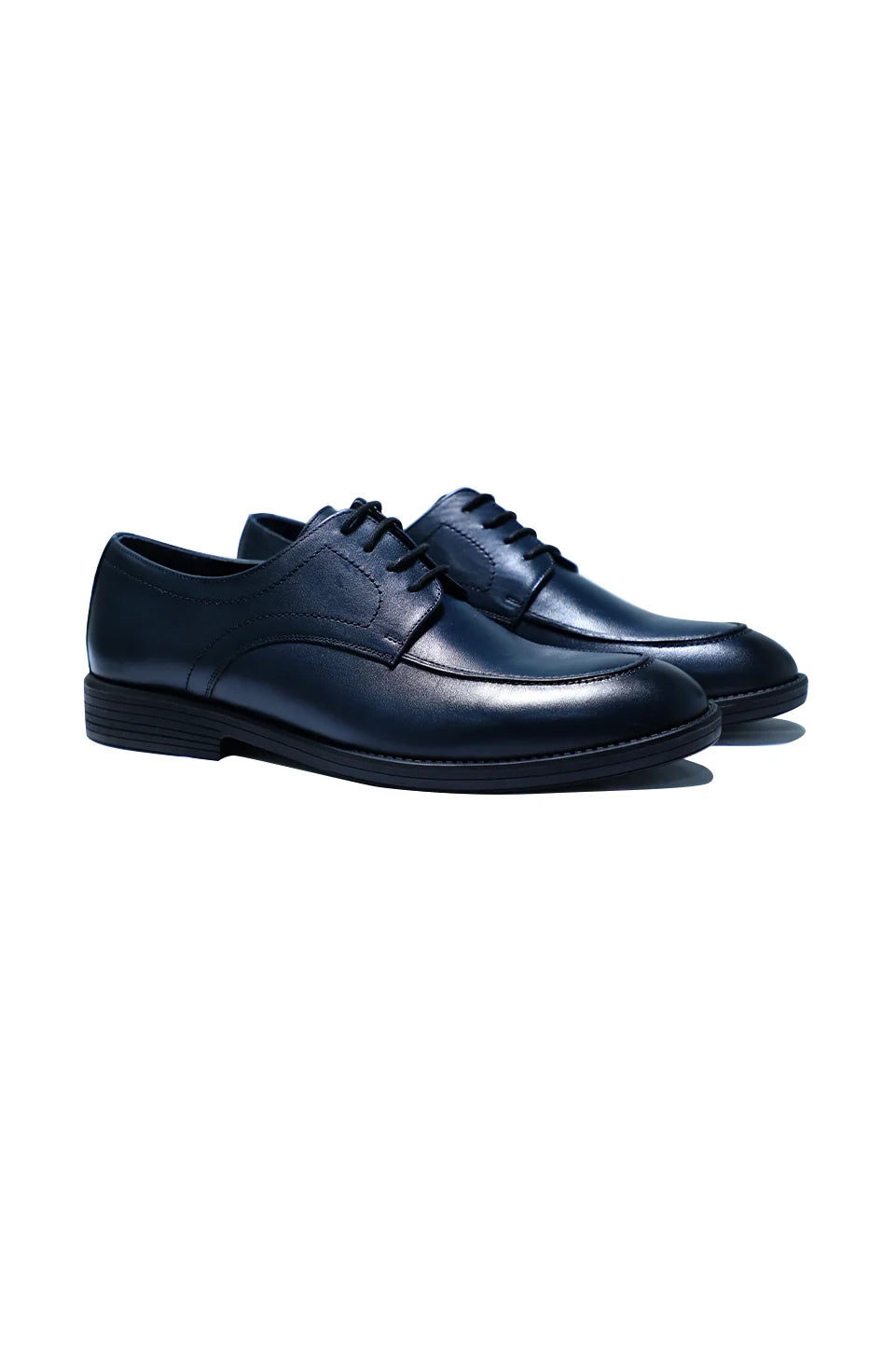 Open Lacing Navy Comfort Oxford Shoes