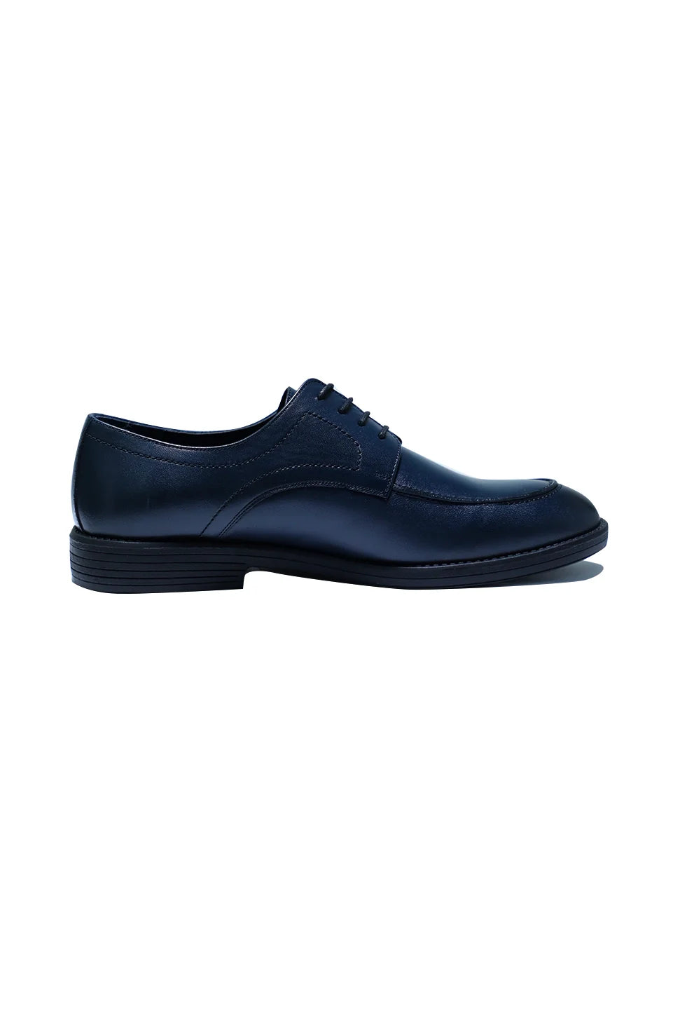 Open Lacing Navy Comfort Oxford Shoes