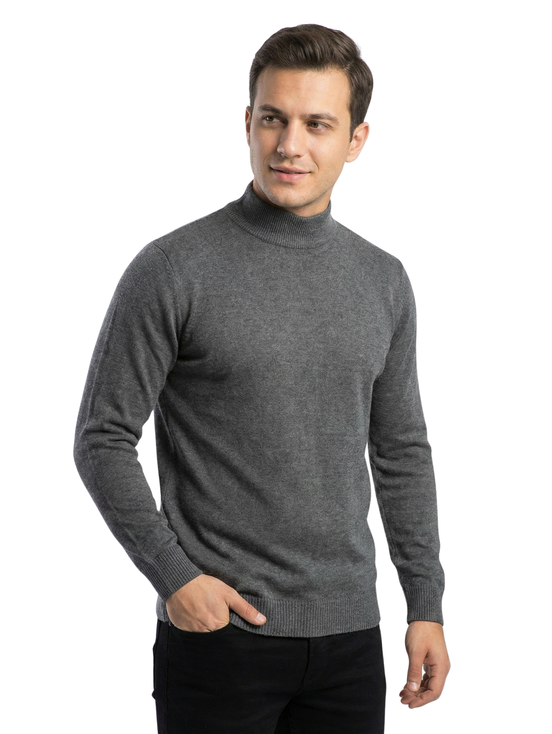 Damat Antra High Neck Knitted Pullover