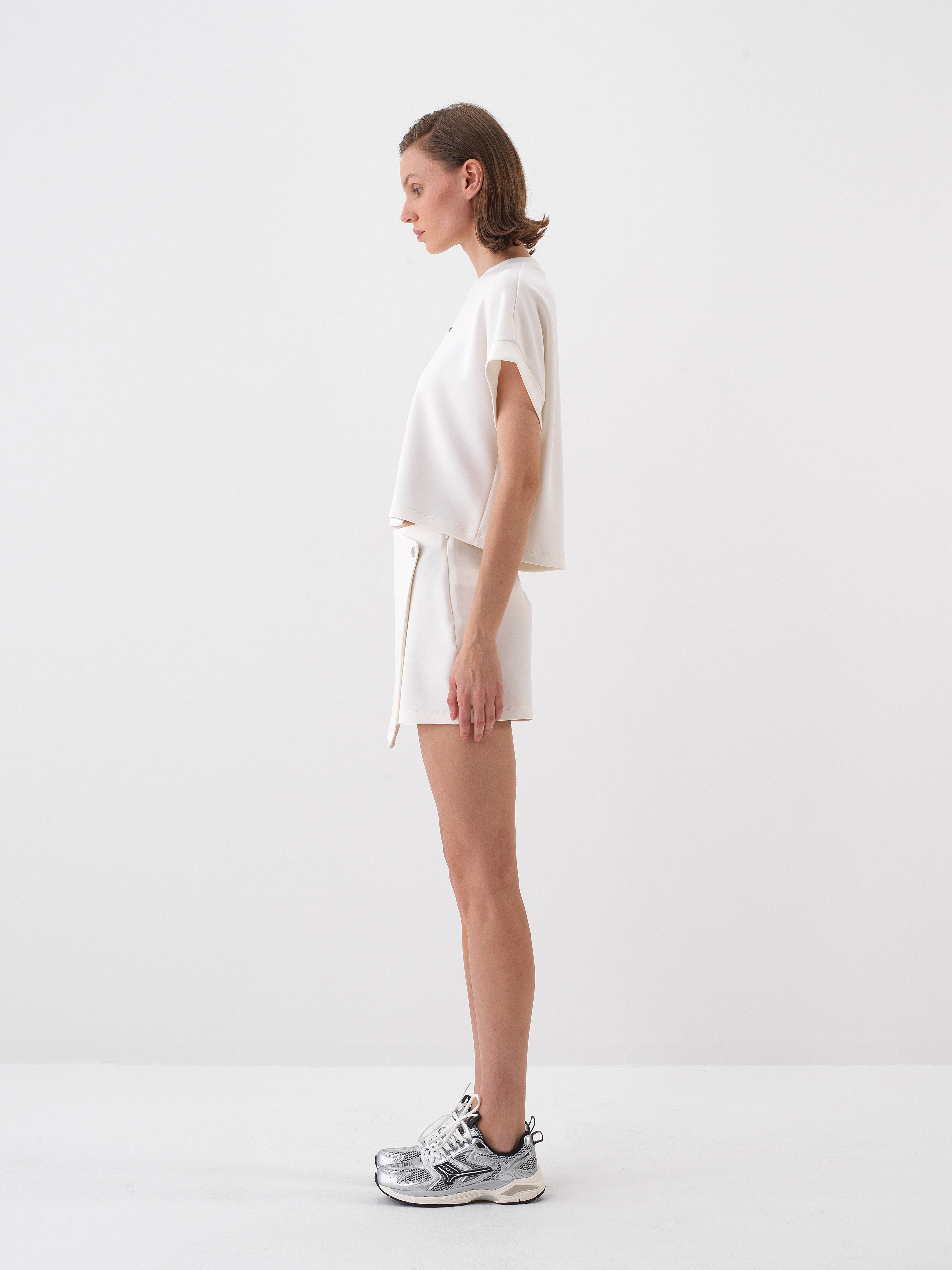 Xint Off White Oversize Skort