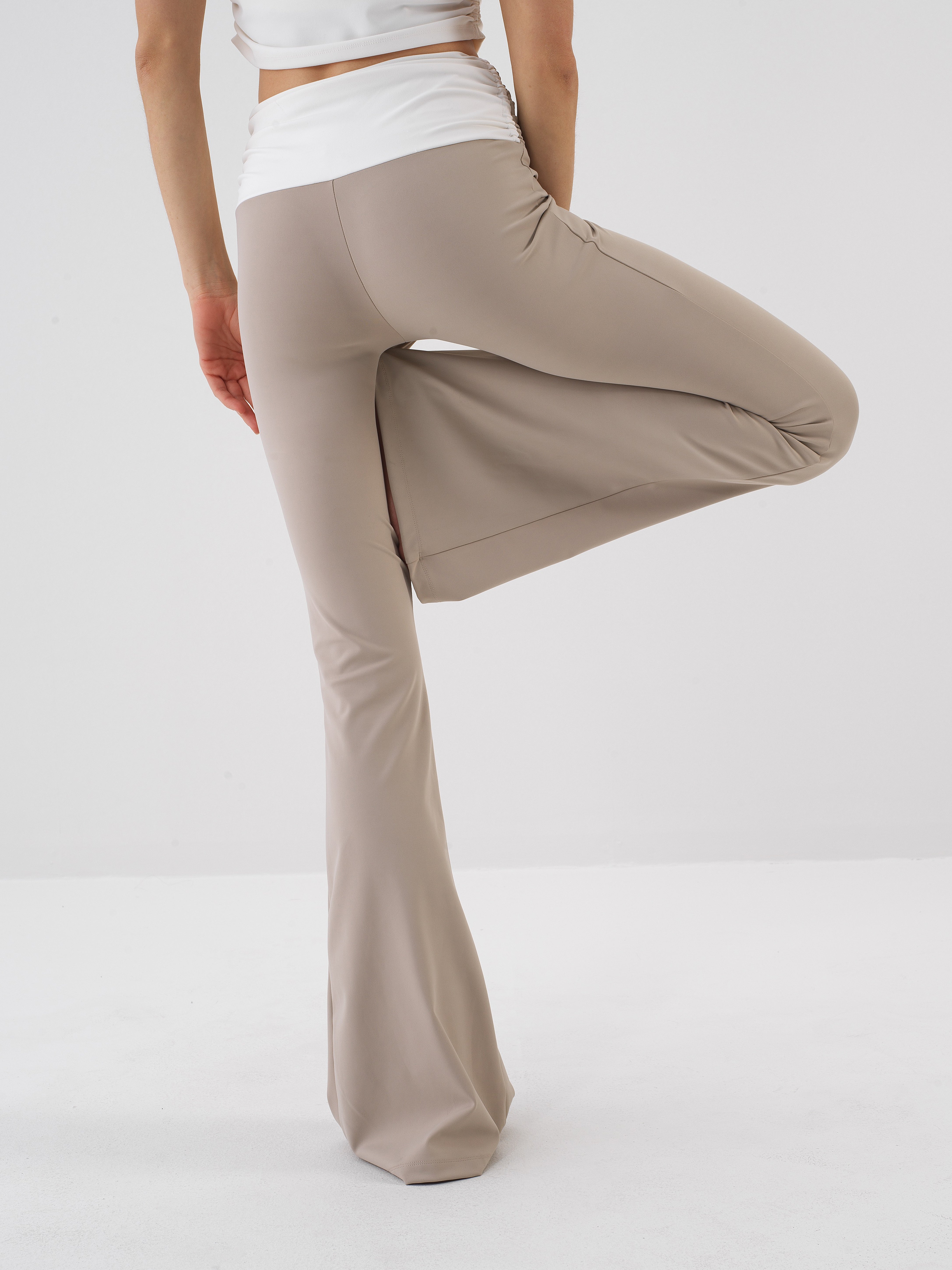 Xint Beige Slim Fit Pant