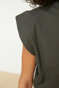 Trendyol Captain Style Cotton Antra T-shirt