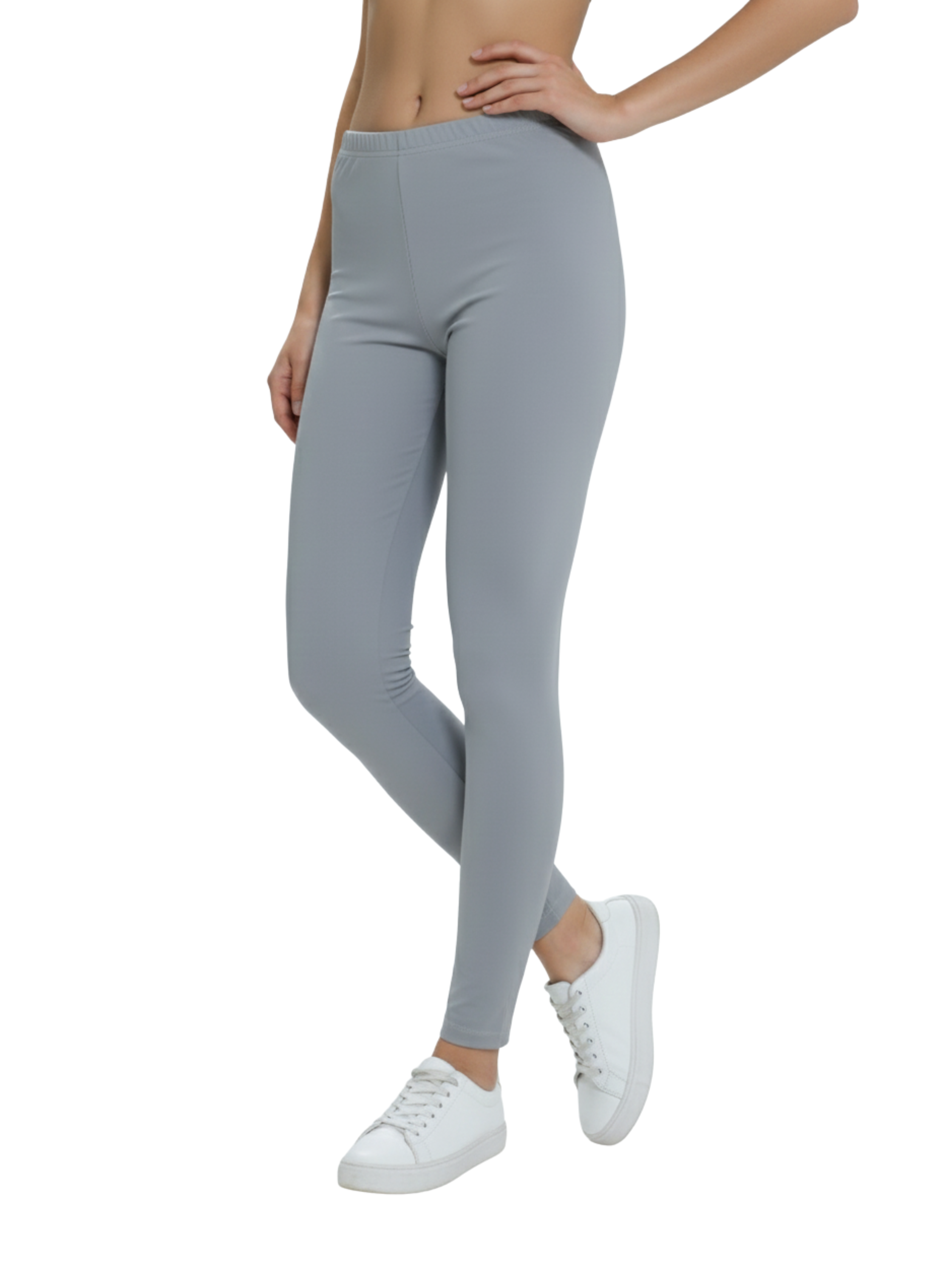 Grey High Waist Legging