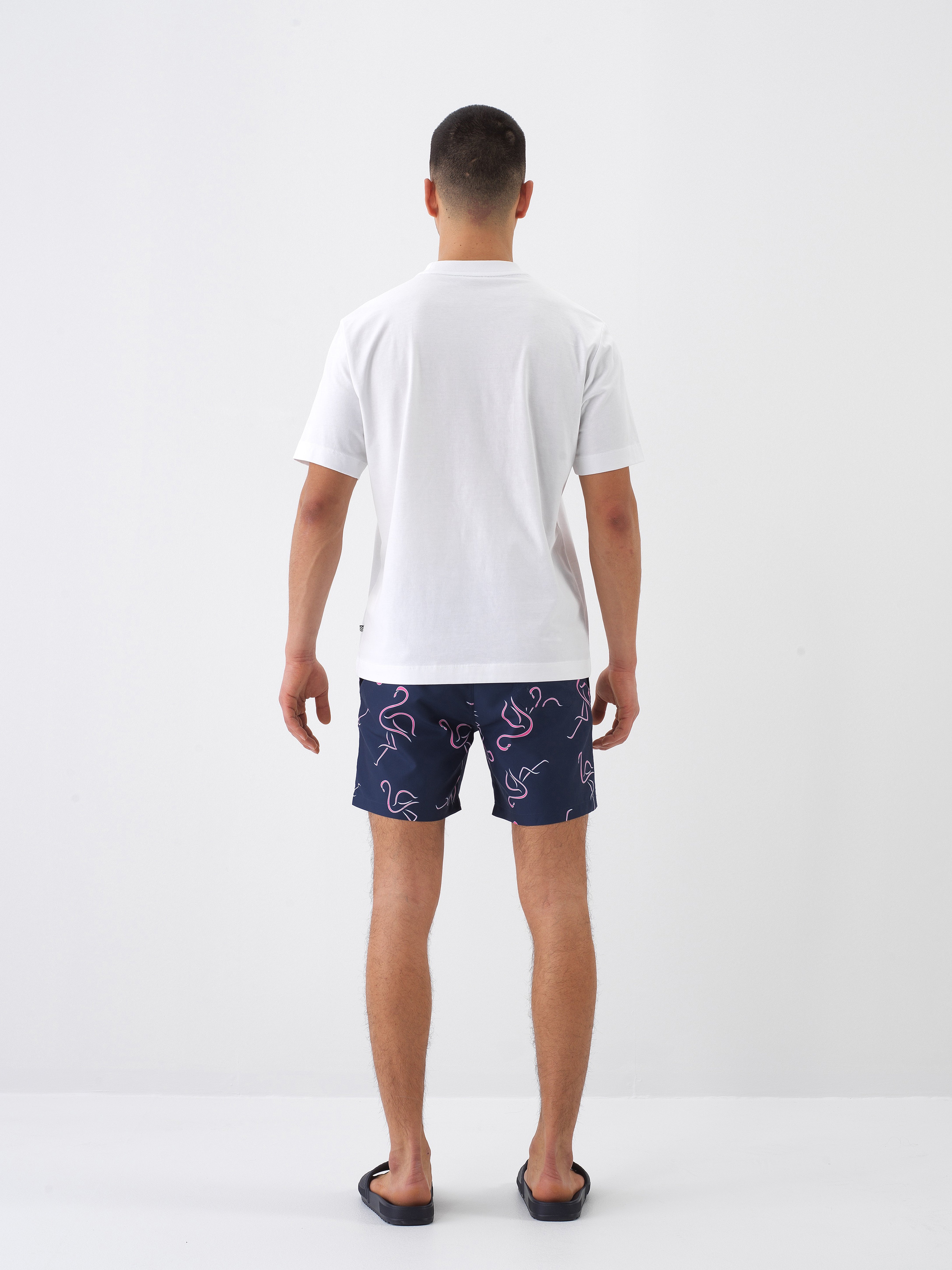Xint Short Sleeve White T-shirt With Simple Logo