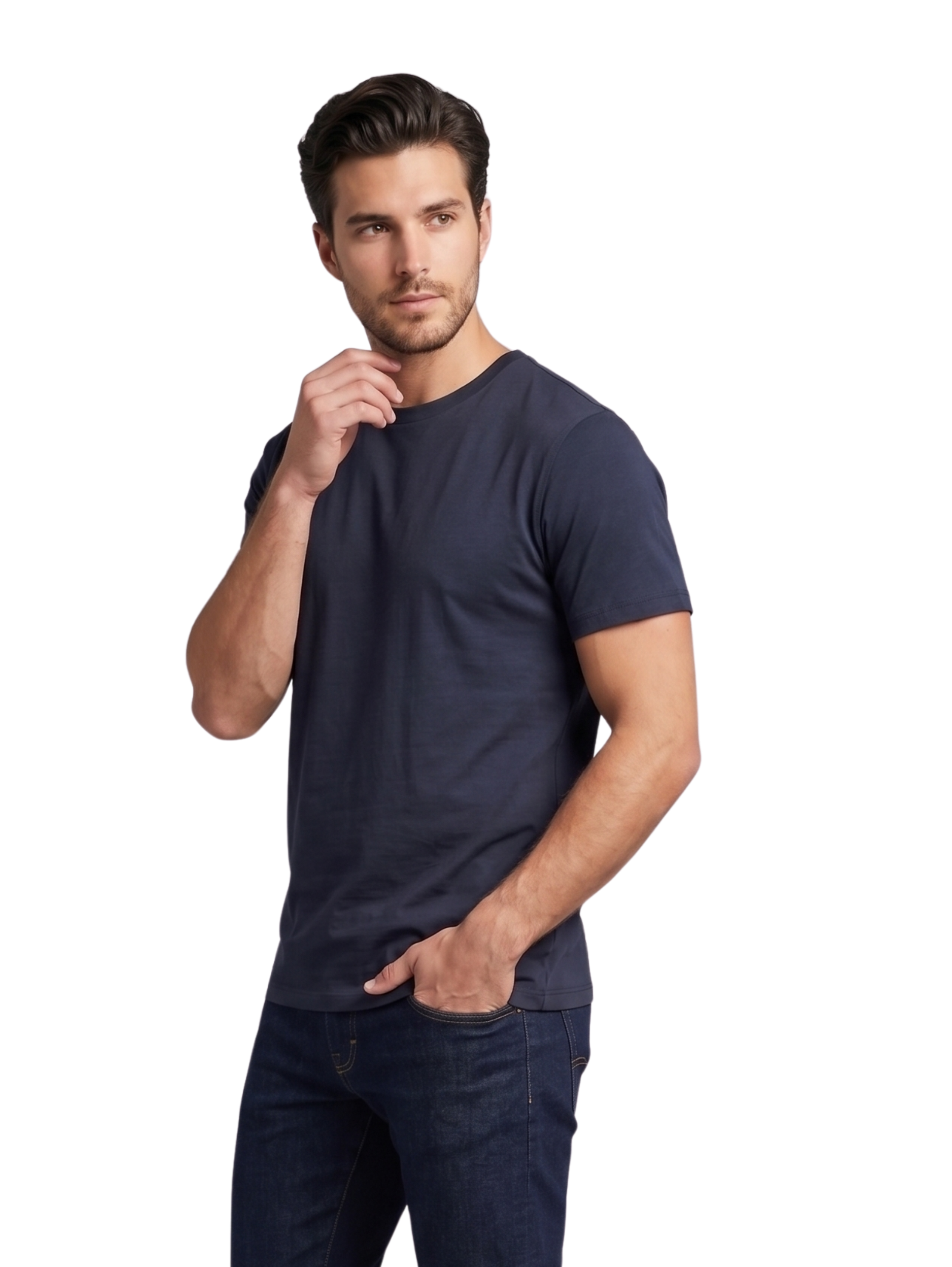 Plain Navy T-shirt