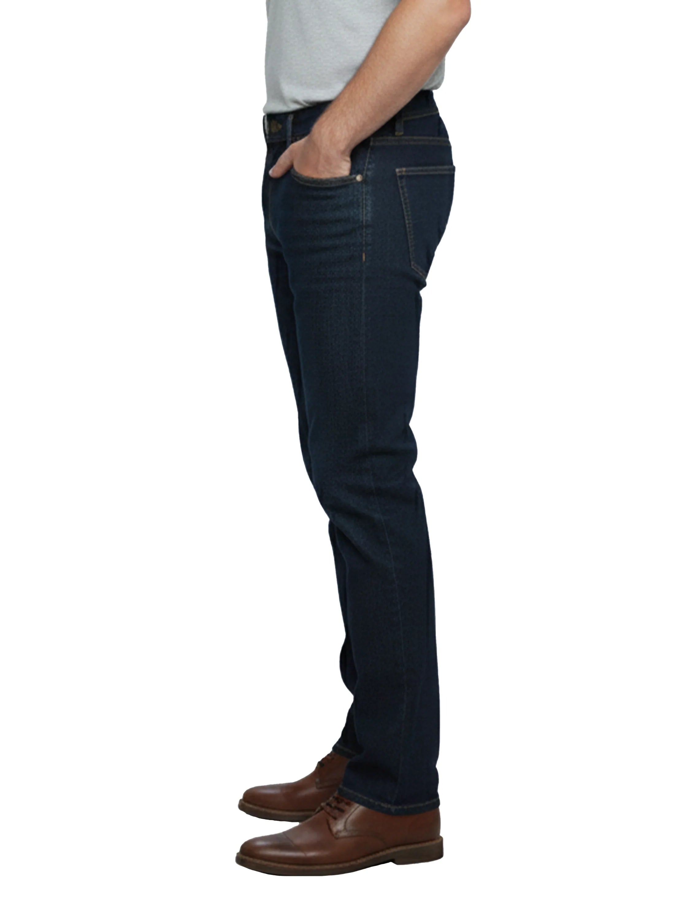 Dark Blue High Waist Jeans