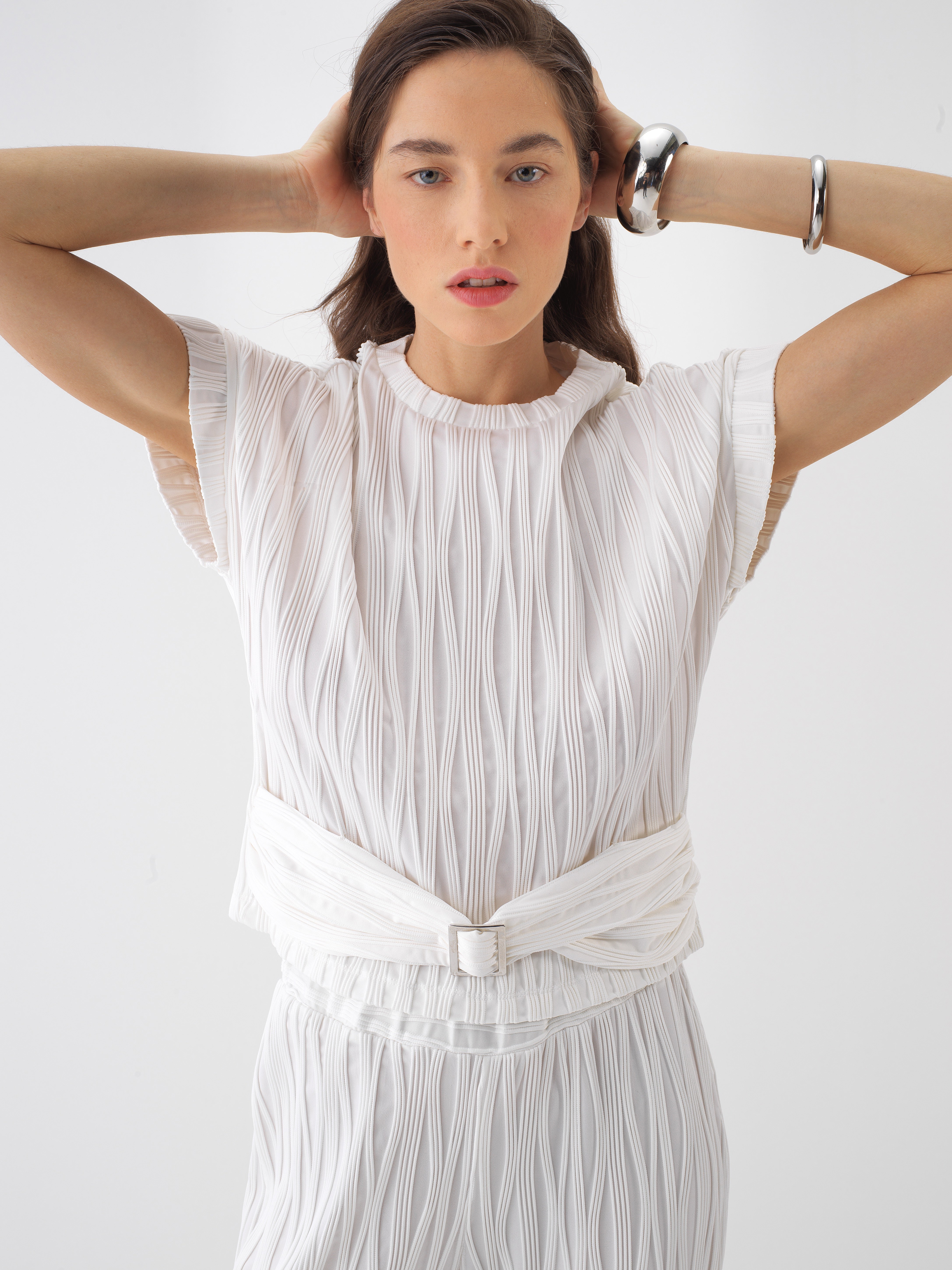 Xint White Regular Fit Blouse