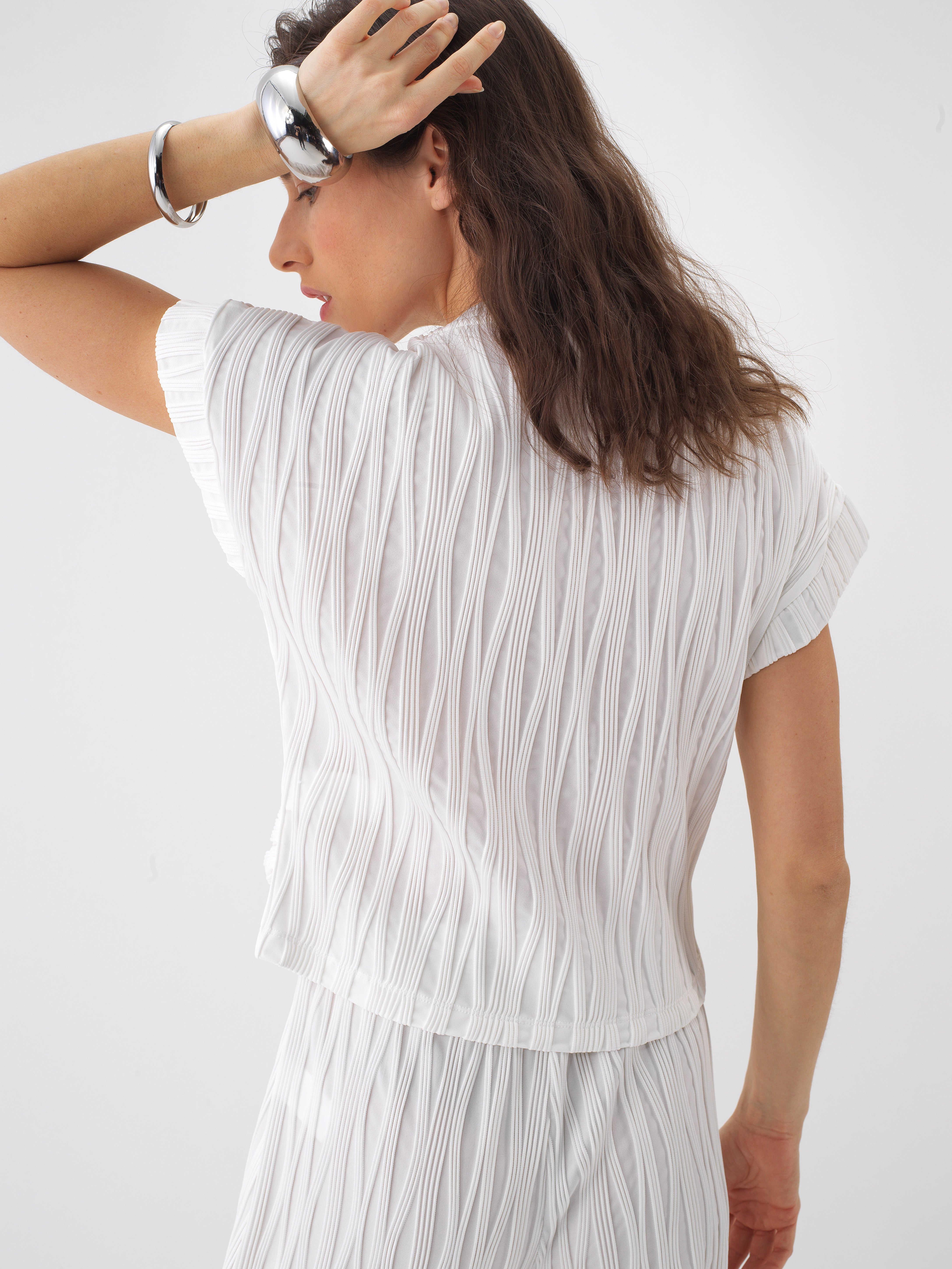 Xint White Regular Fit Blouse