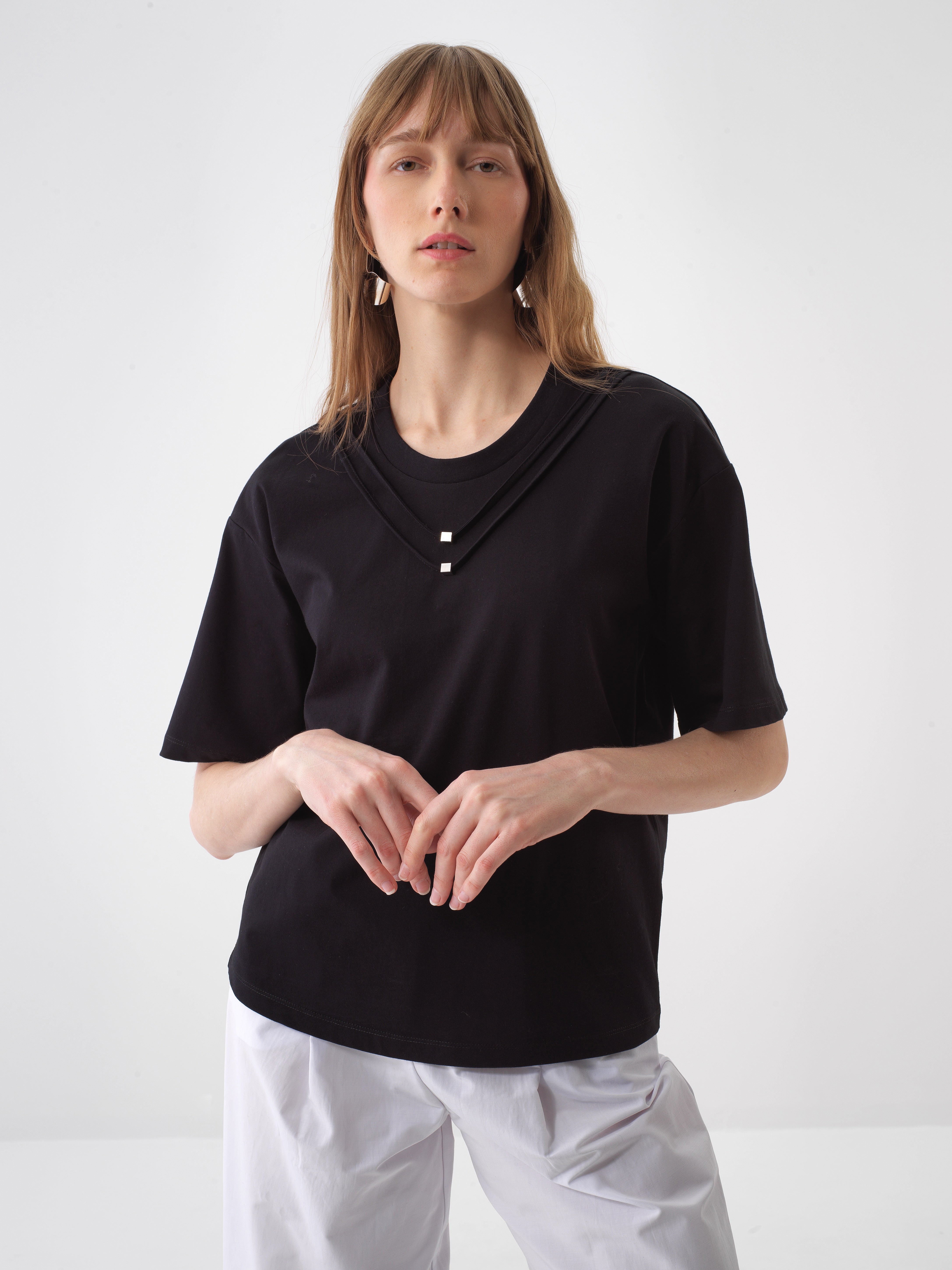 Xint Oversized Black T-Shirt