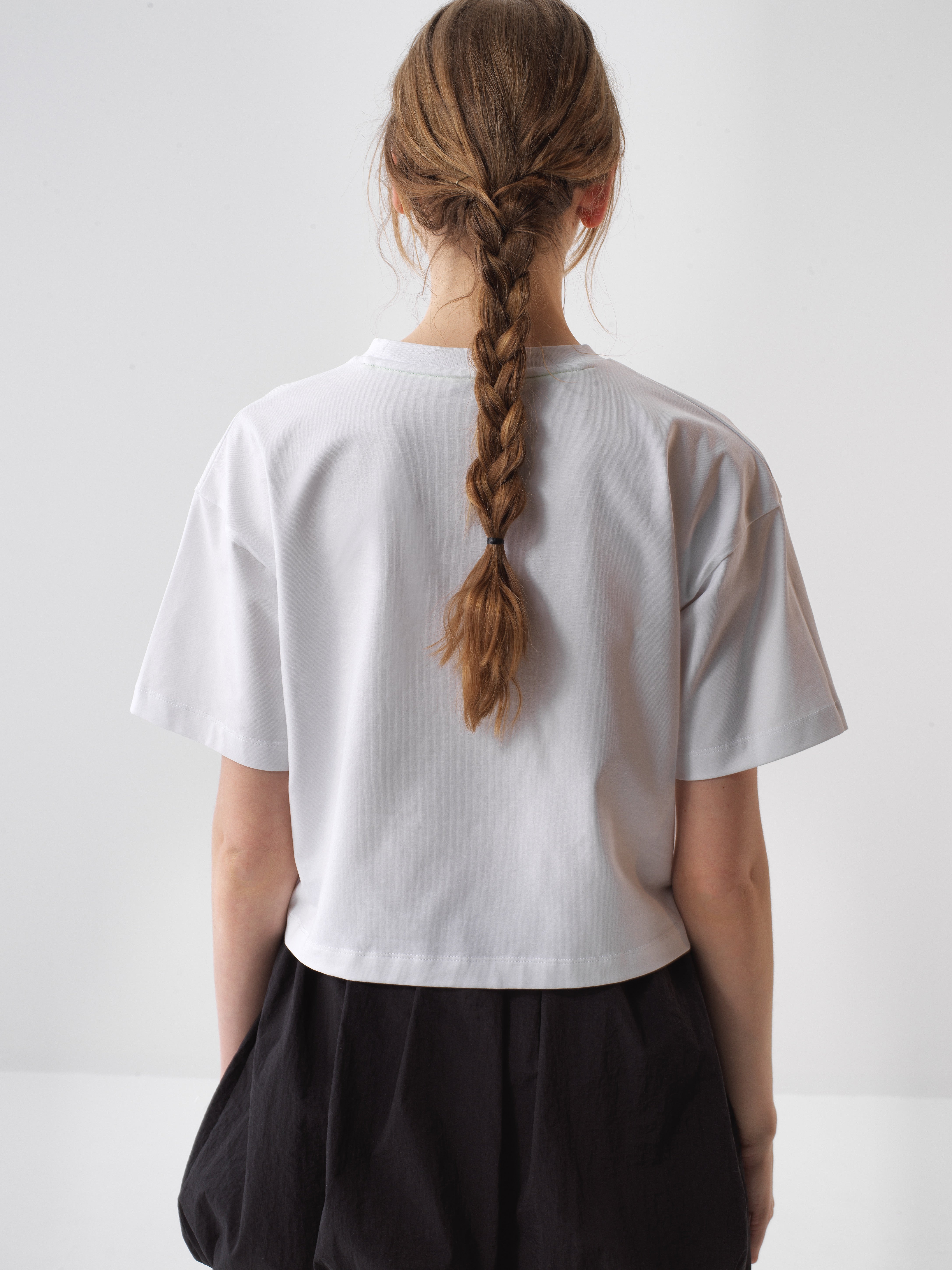 Xint White Oversize T-Shirt With Logo