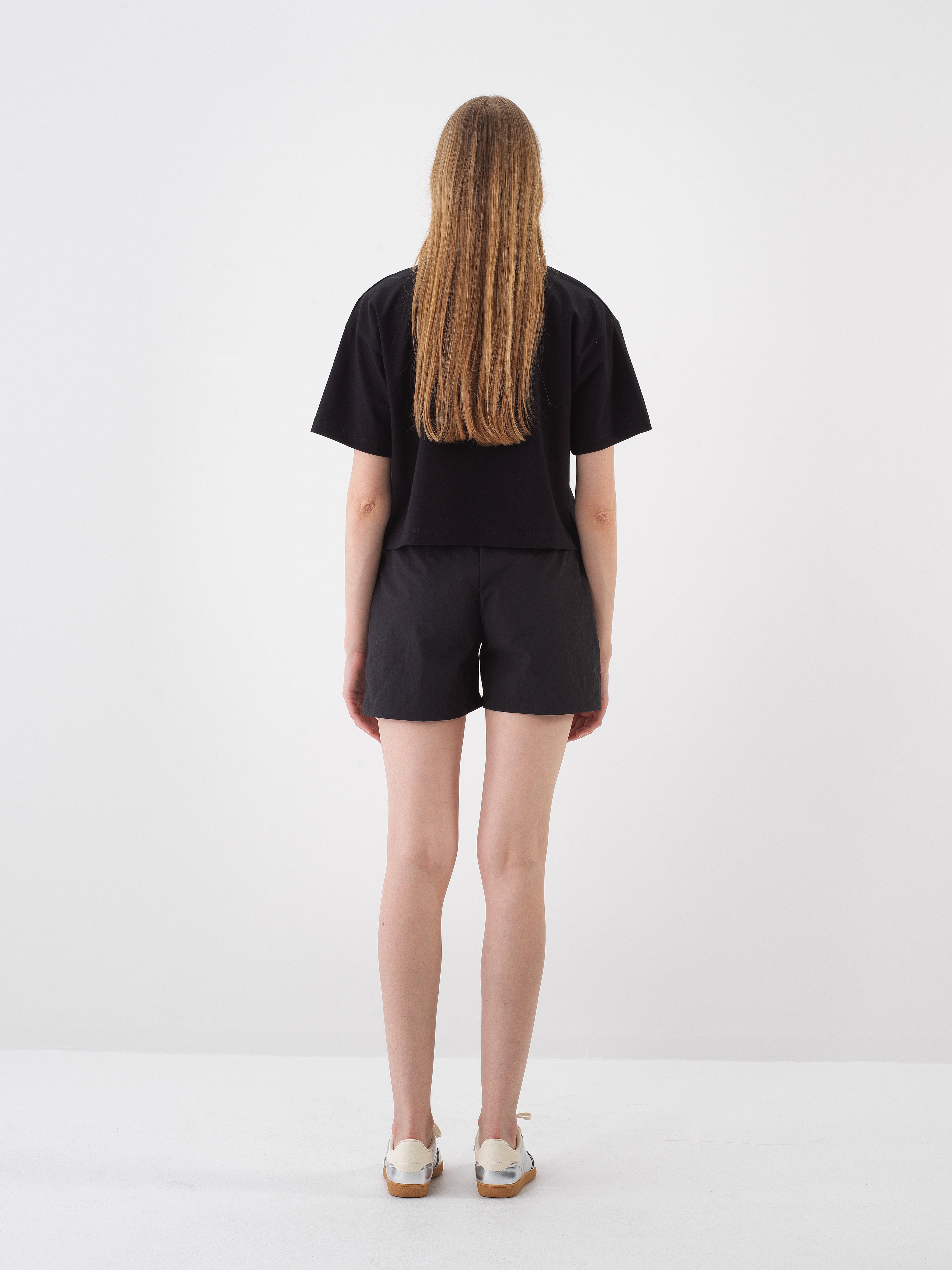 Xint Black Oversize T-Shirt With Logo