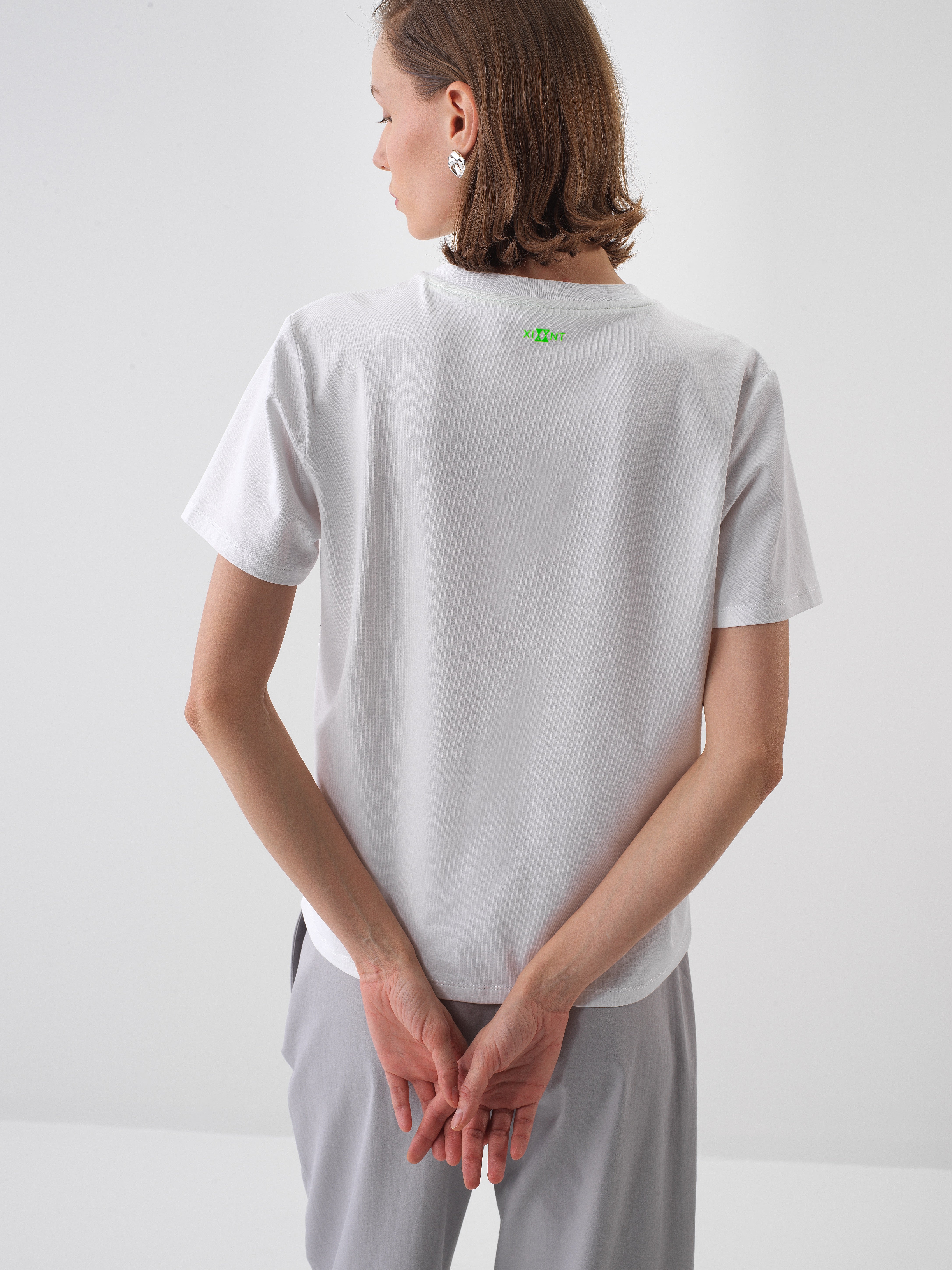 Xint White Printed T-Shirt