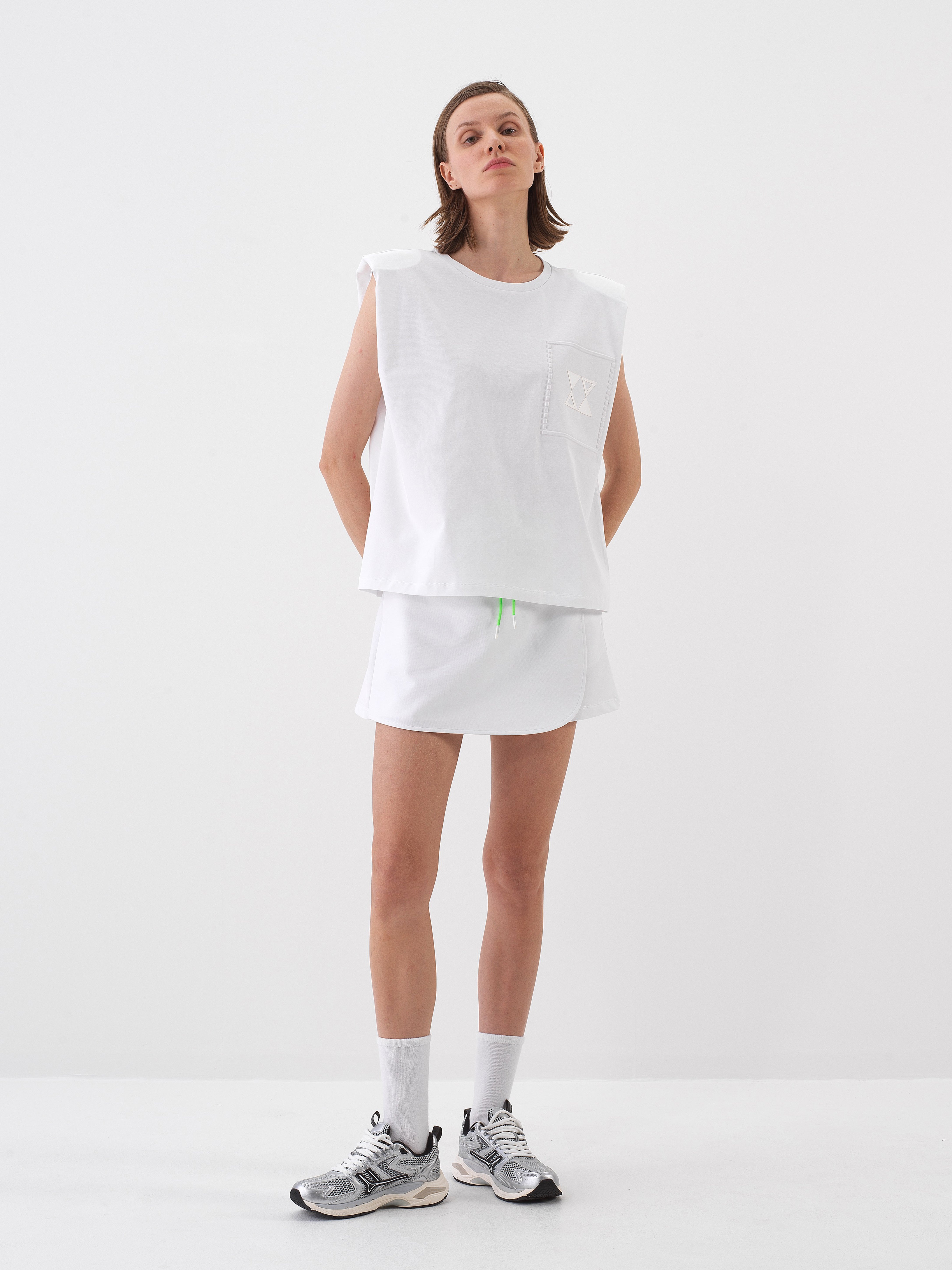 Xint White Oversize T-Shirt