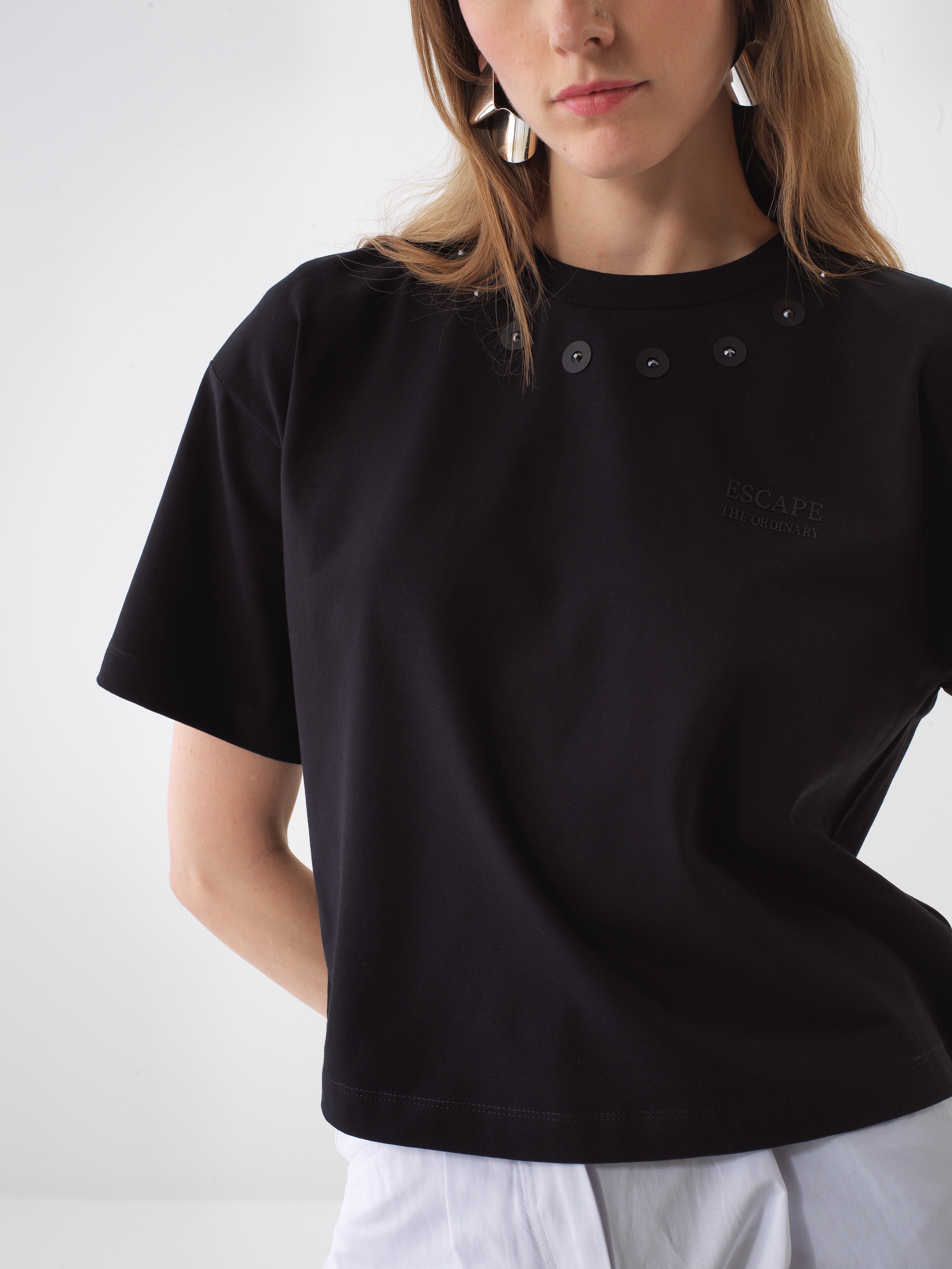 Xint Black Oversize T-Shirt